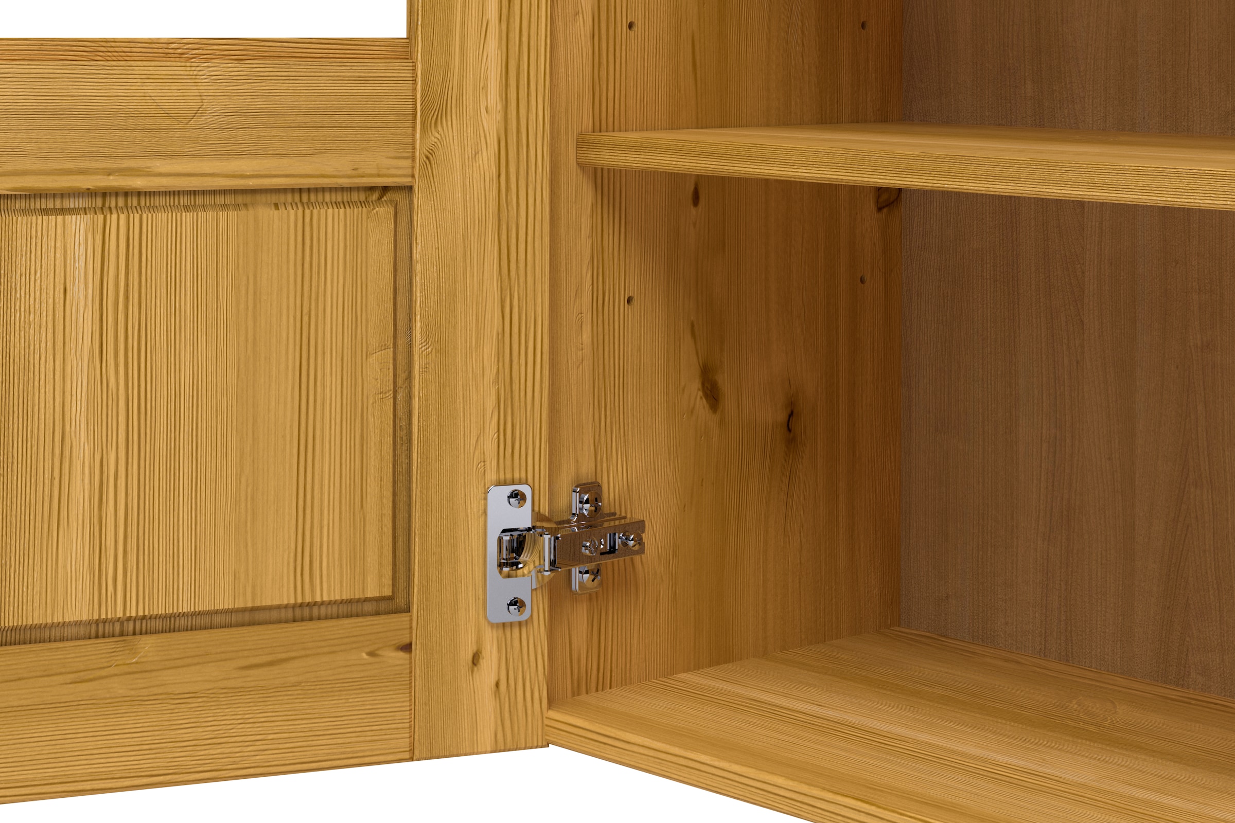 Home affaire Armoire suspendue »Alby2« Mit Metallgriffen und Glastüren, Breite 50 cm