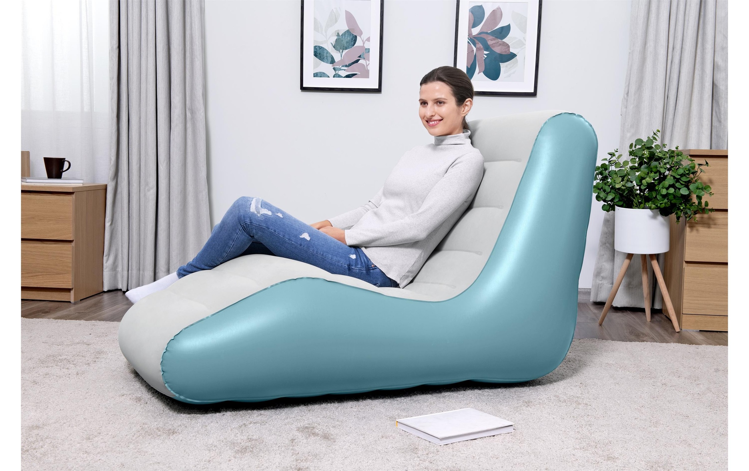 Bestway Fauteuil gonflable »Leisure Luxe 133 x 79 cm«