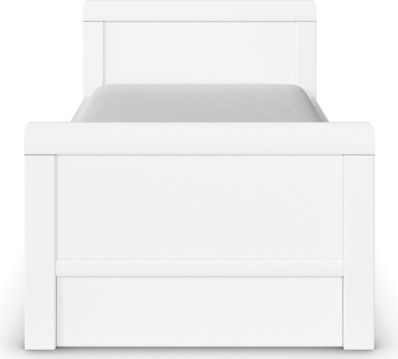 rauch Lit de rangement »Bett Einzelbett Stollenbett Bettkästen EVELYN« à hauteur confortable avec tête de lit en bois et tiroirs MADE IN GERMANY