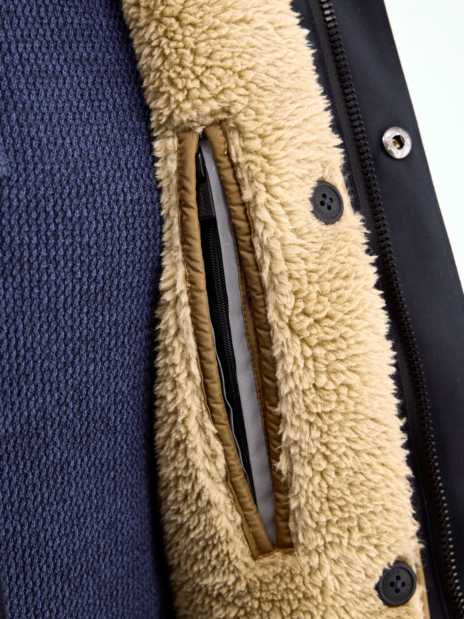 LERROS Veste d'hiver »Herren Winterjacke mit herausnehmbarer Innenjacke« mit Kapuze