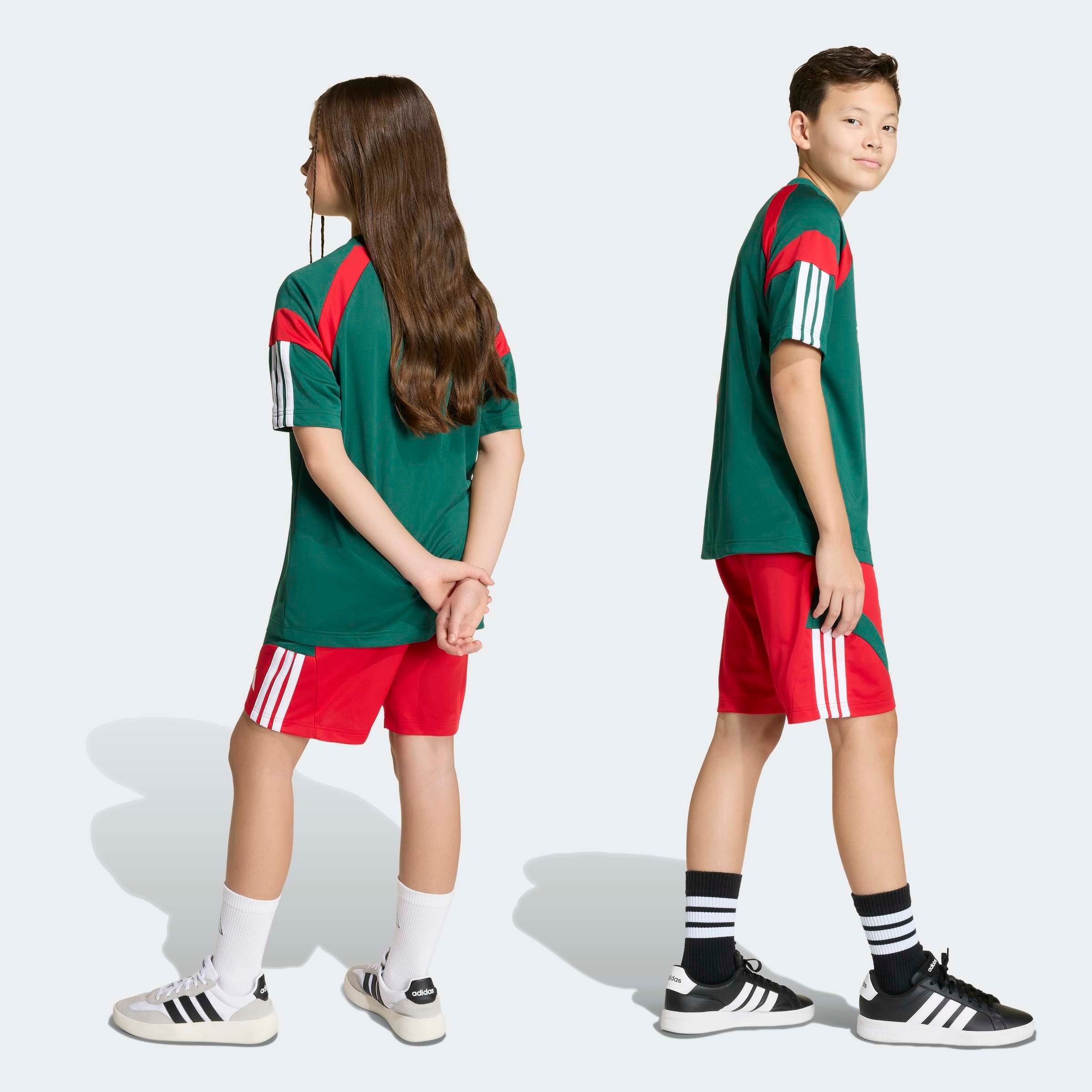 adidas Sportswear Short »J HOT SHO«  Kinder Shorts, sportlicher Stil, mit Kordelverschluss