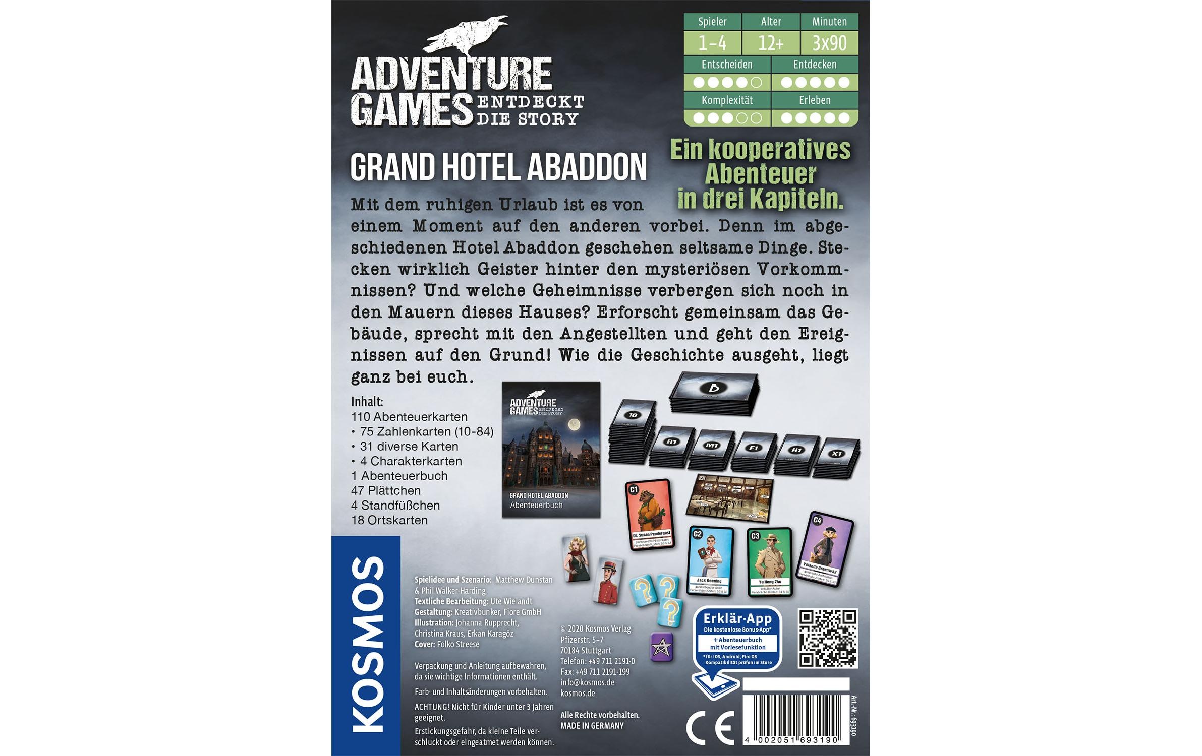Kosmos Spiel »Adventure Game«