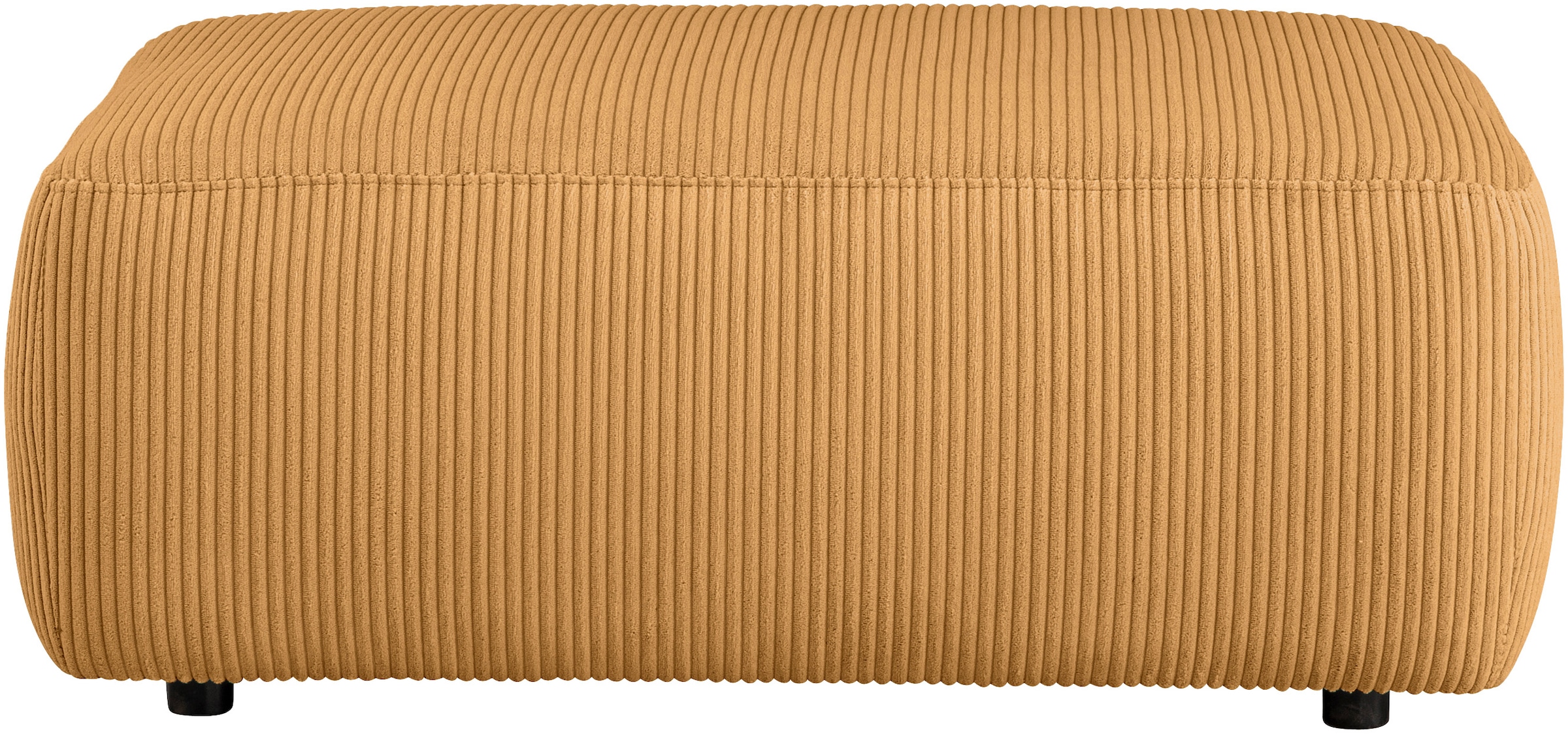 Home affaire Polsterhocker »Torge, Hocker in Cord, Samtvelours oder Struktur« passend zur Serie Torge, rechteckig, bequemer Sitzkomfort