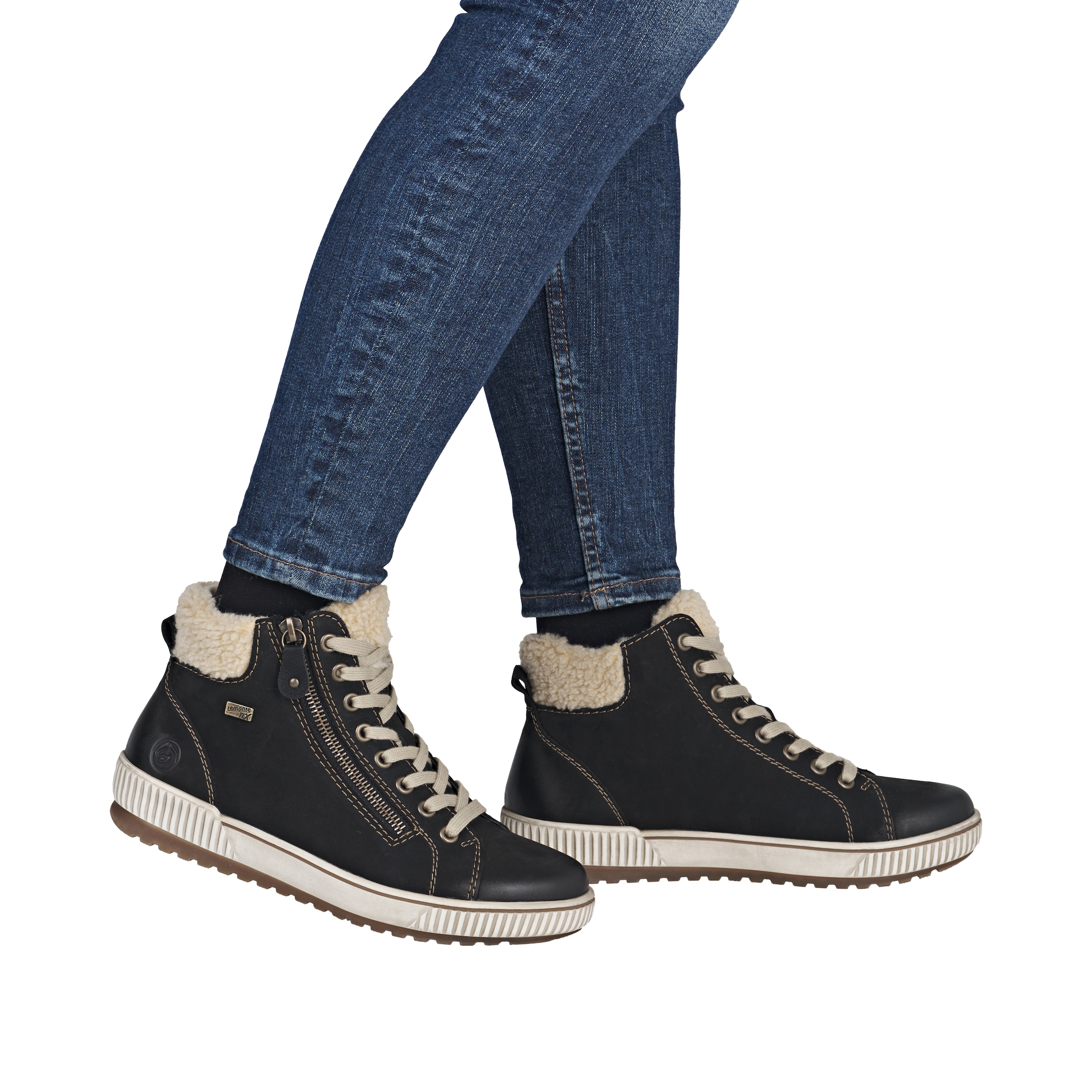 Remonte Bottes d'hiver  bottines à lacets, bottines casual avec équipement Tex