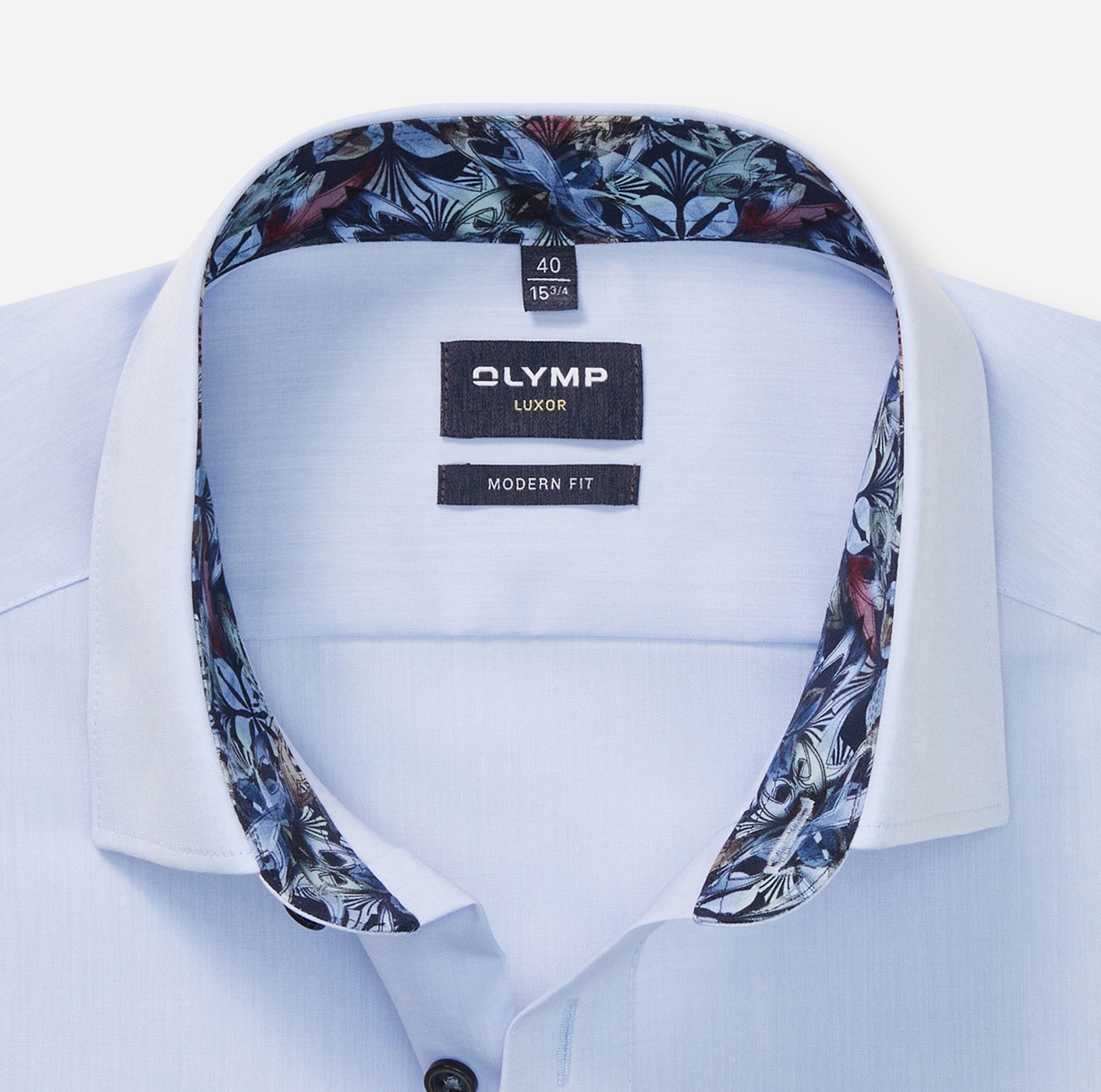 OLYMP Langarmhemd »Luxor modern fit« Businesshemd, modern fit, New-Kentkragen