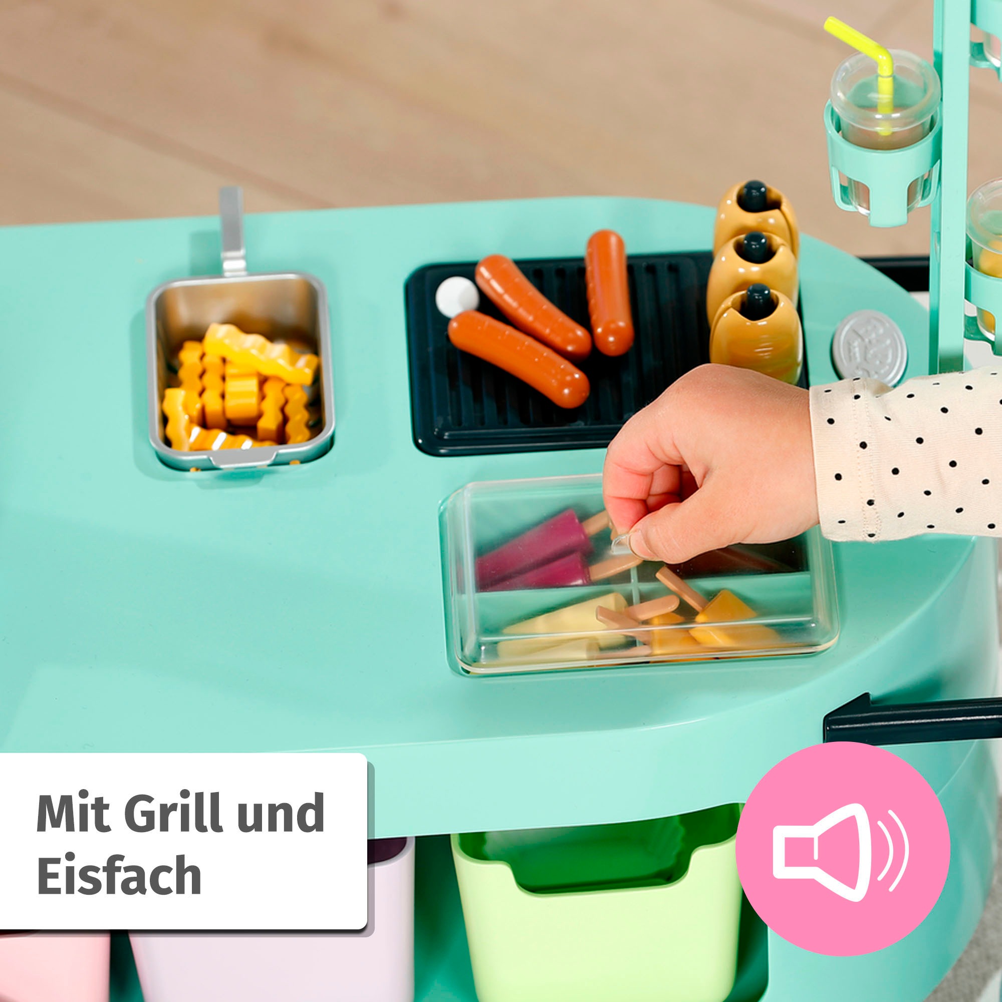 Baby Born Puppentisch »Snack Shop« mit Soundeffekt
