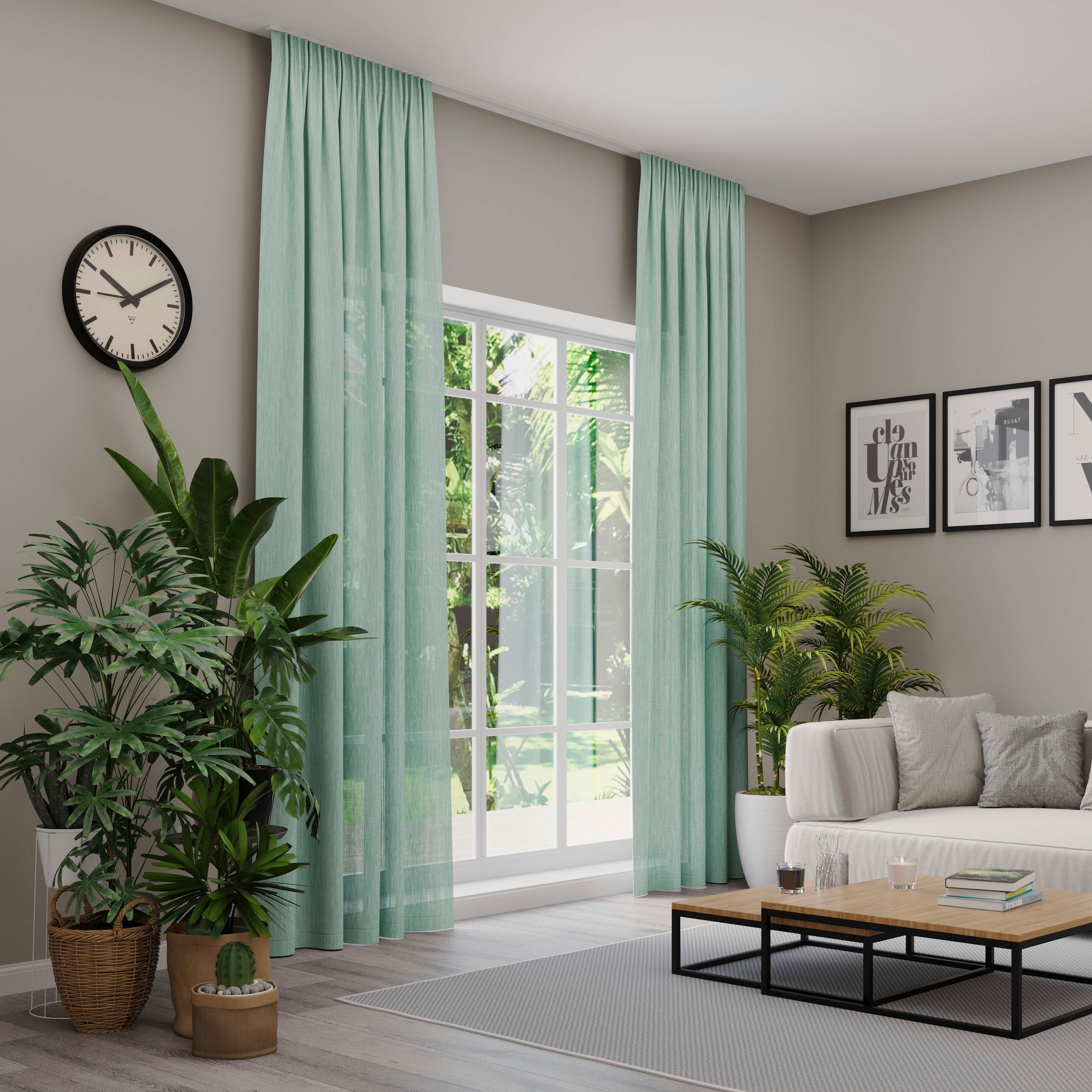 Neutex for you! Vorhang »Libre-ECO« Multifunktionsband 1 Stk. tlg. nach Mass