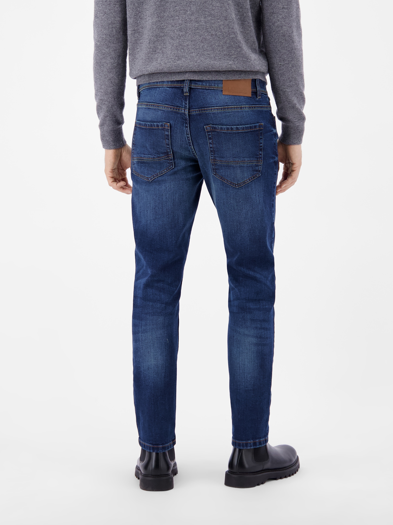 LERROS Jeans slim »CONLIN 5-Pocket Stretch-Denim, SLIM FIT, unifarben«