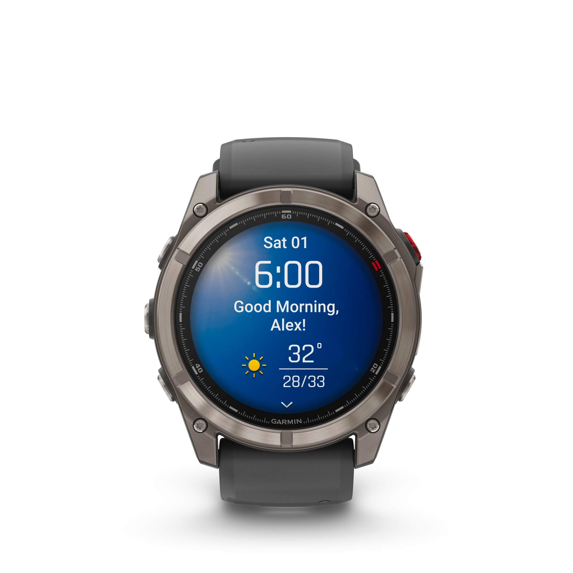 Garmin Smartwatch »FENIX 8 Pro - 51 mm smarte Premium Multisport GPS-Uhr« (3,556 cm / 1,4 ″)