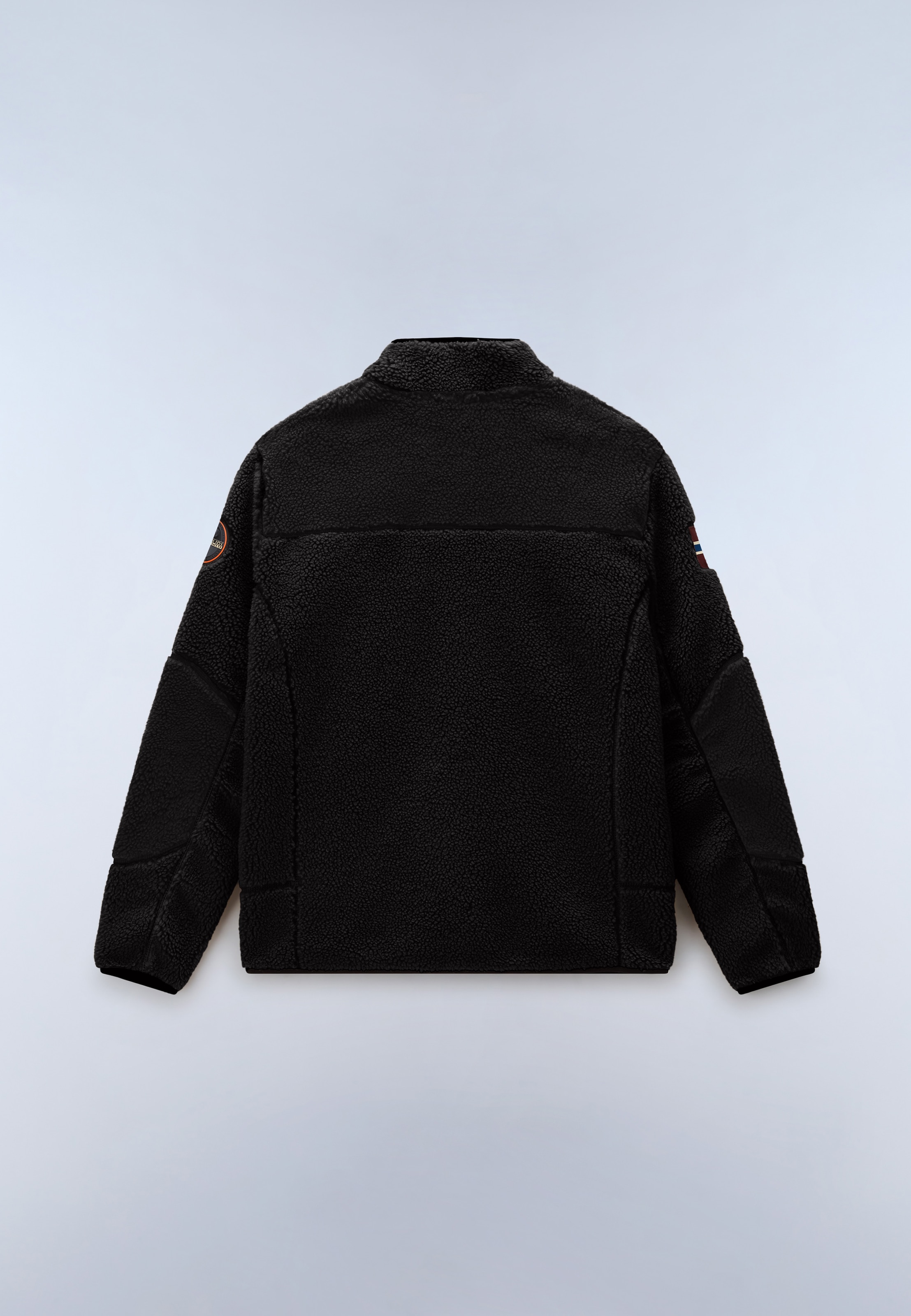 Napapijri Fleecejacke »YUPIK FZ 5 BLACK BEAUTY« mit sportlichem Stil, als flexible Zwischenschicht, leichtes Material
