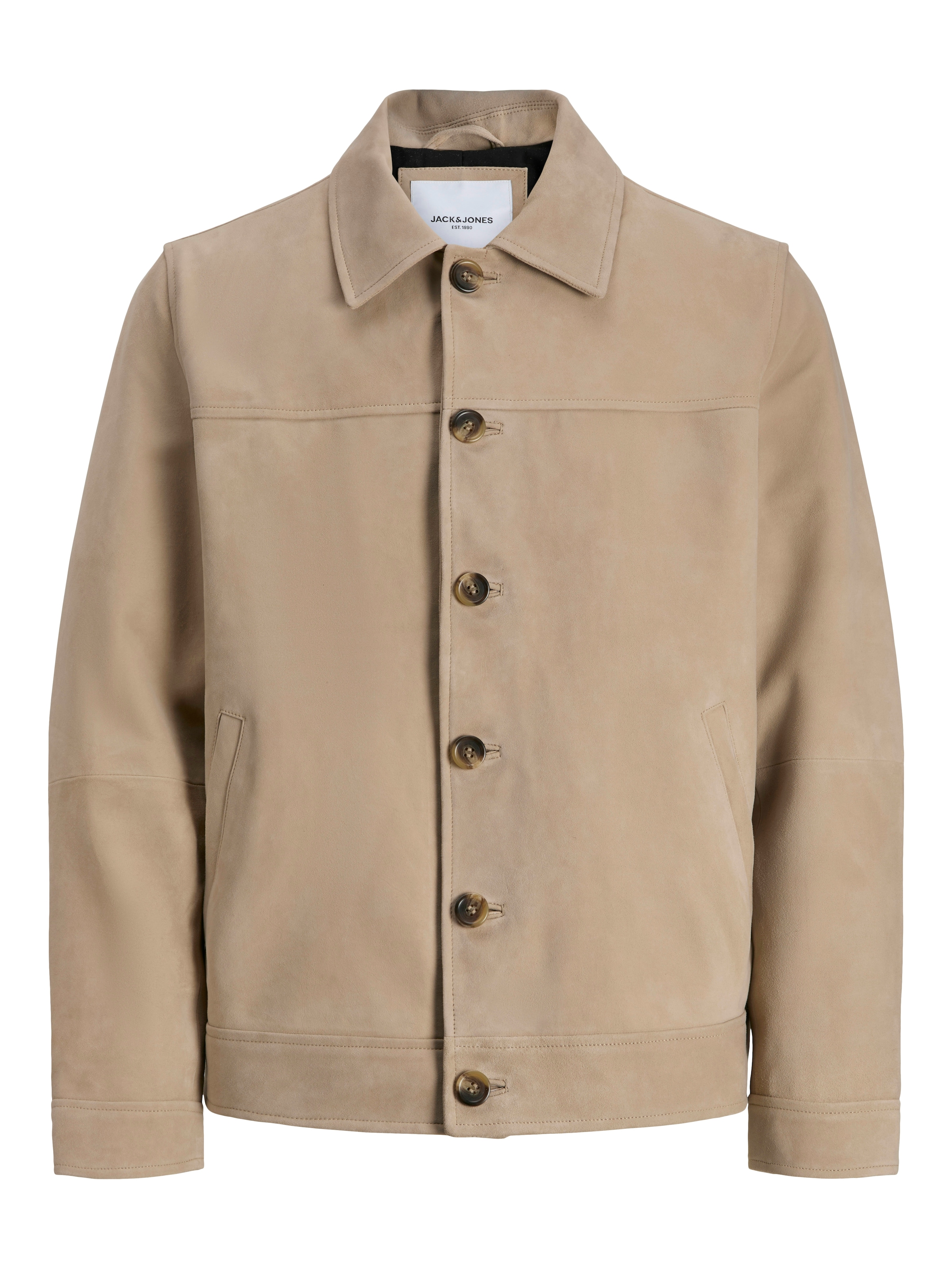 Jack & Jones Veste chemise »JJECASABLANCA SHACKET SN« mit auffälliger Knopfleiste