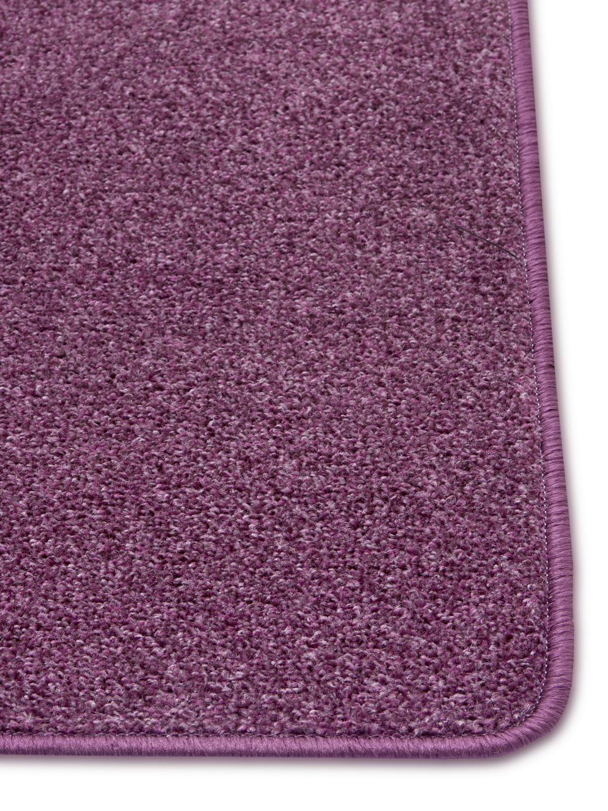 Hanse Home Exclusiv Läufer »Liberty« rechteckig 7 mm Höhe Uni-Meliert, robust, kräftige Farben, rundherum farbige Kettelung