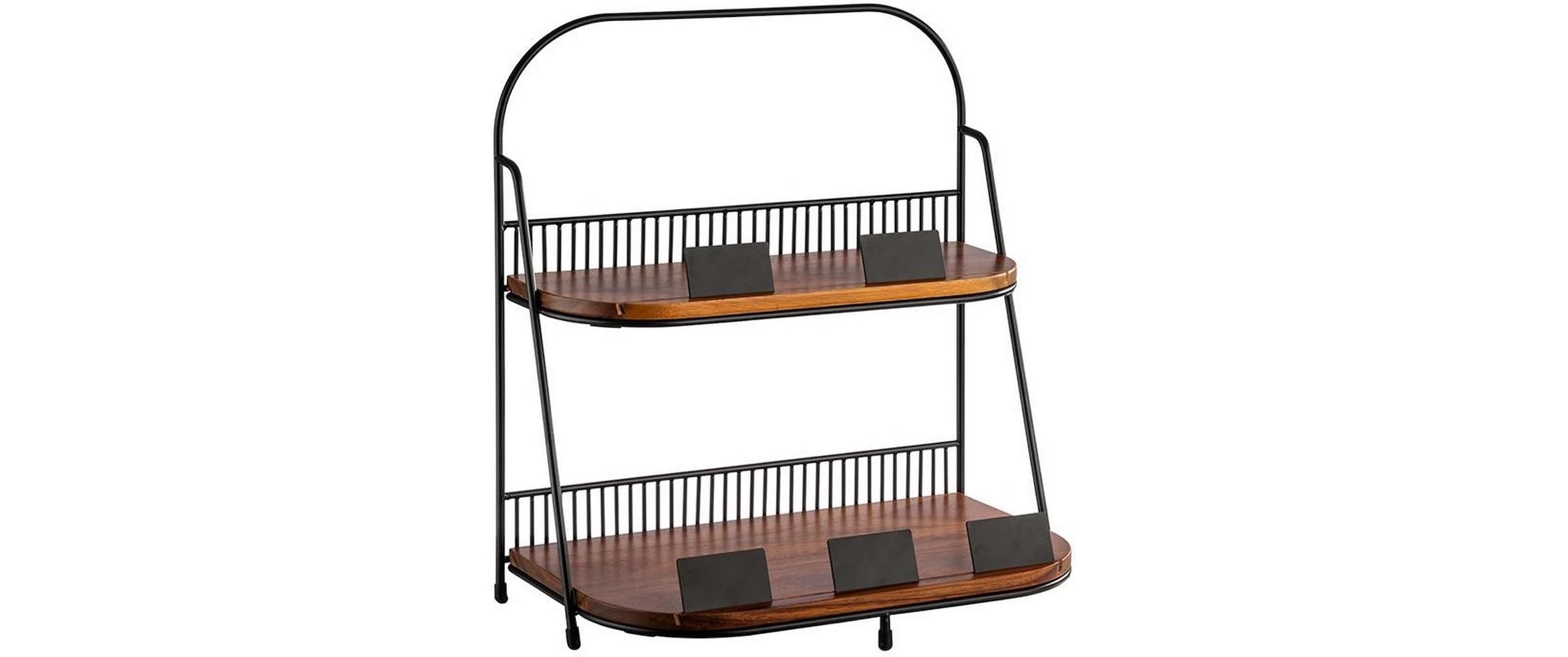 APS Etagere »2-stufige Etagere« ermöglicht platzsparende und versch. Präsentationsmöglichkeiten