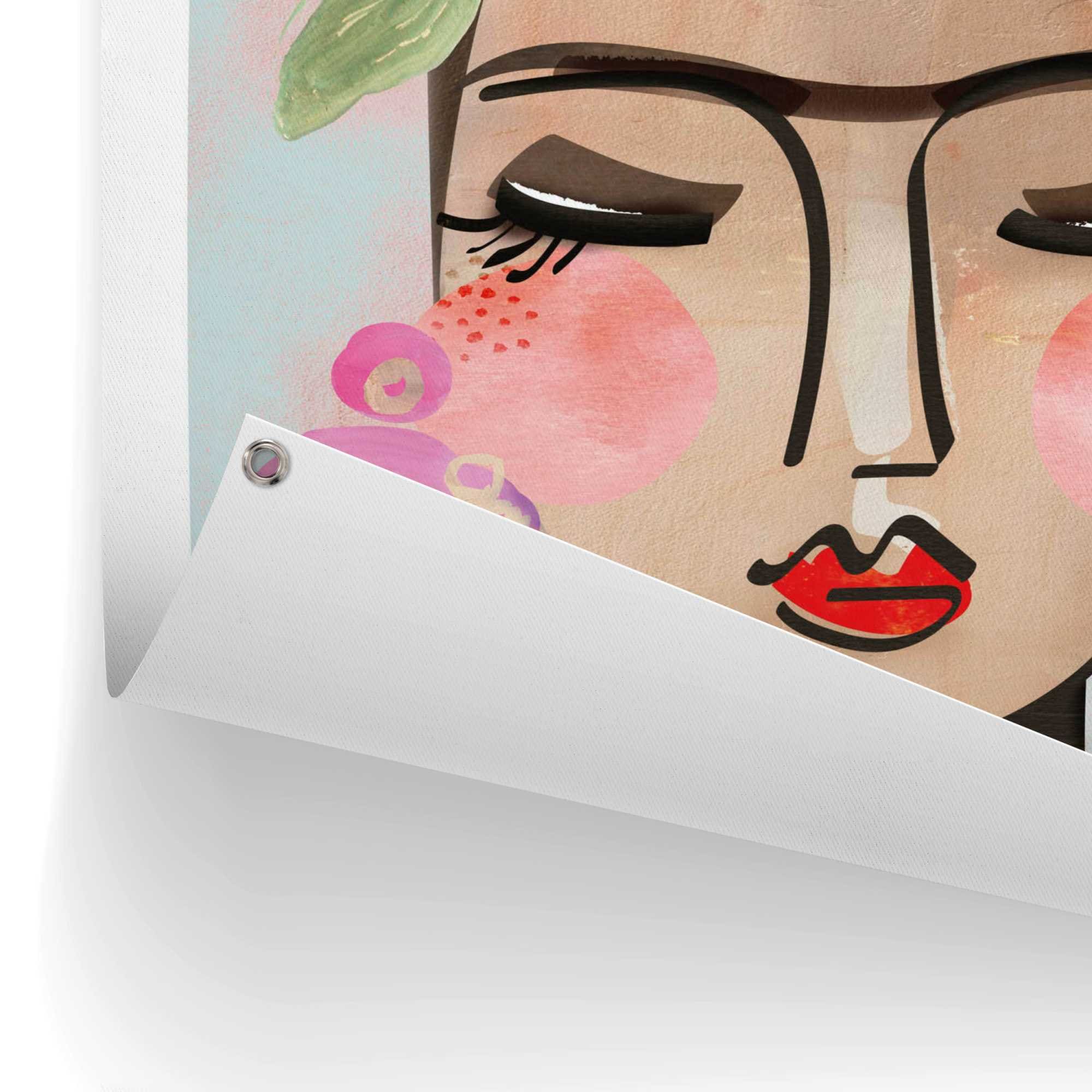 Reinders! Poster »Happy Face« Outdoor für Garten oder Balkon