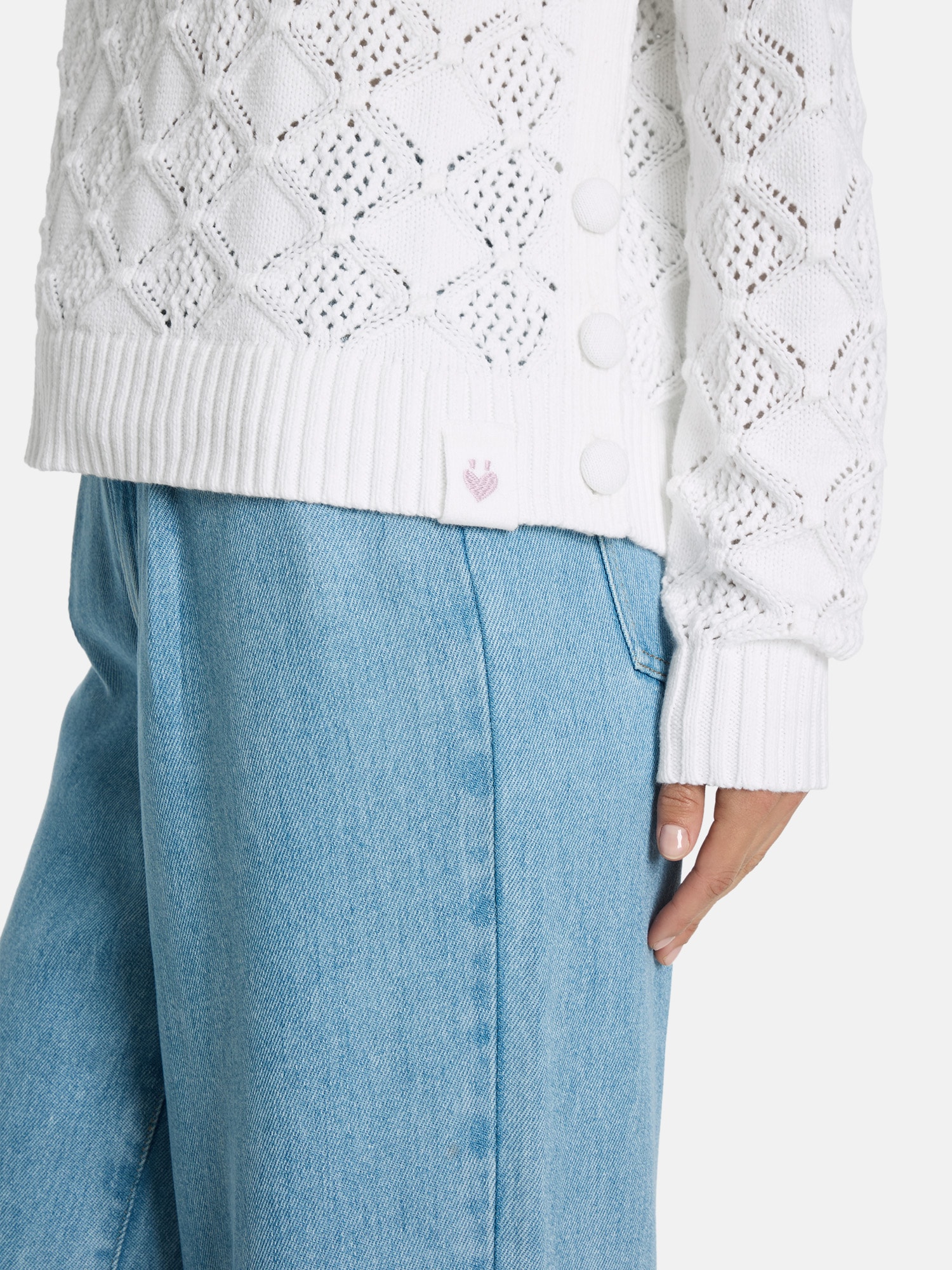 Lieblingsstück Strickpullover »ColineL« mit Ajourmuster