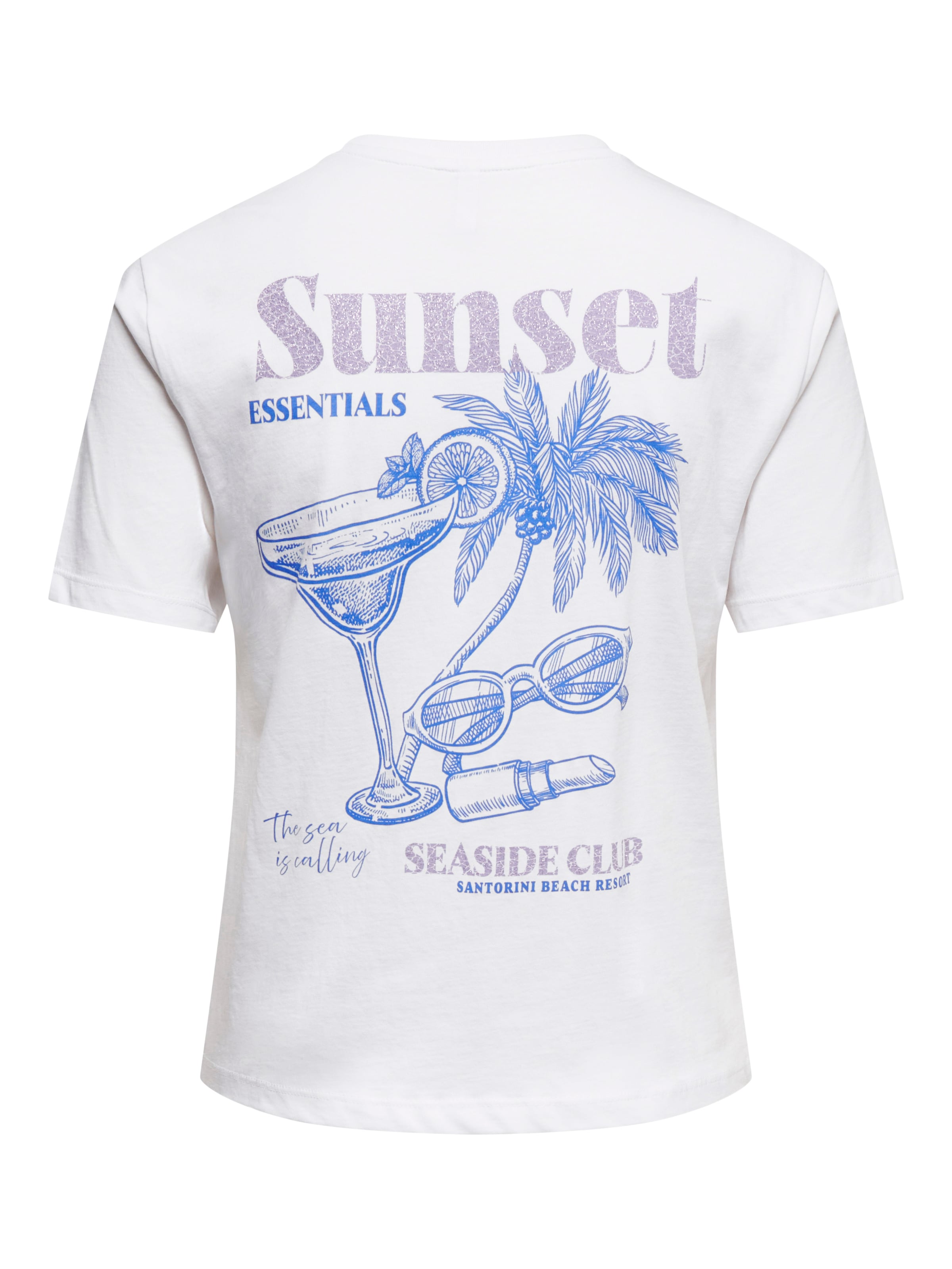 ONLY T-shirt à manches courtes »ONLDINA S/S CLUB TOP BOX JRS« coton, coupe régulière, col rond