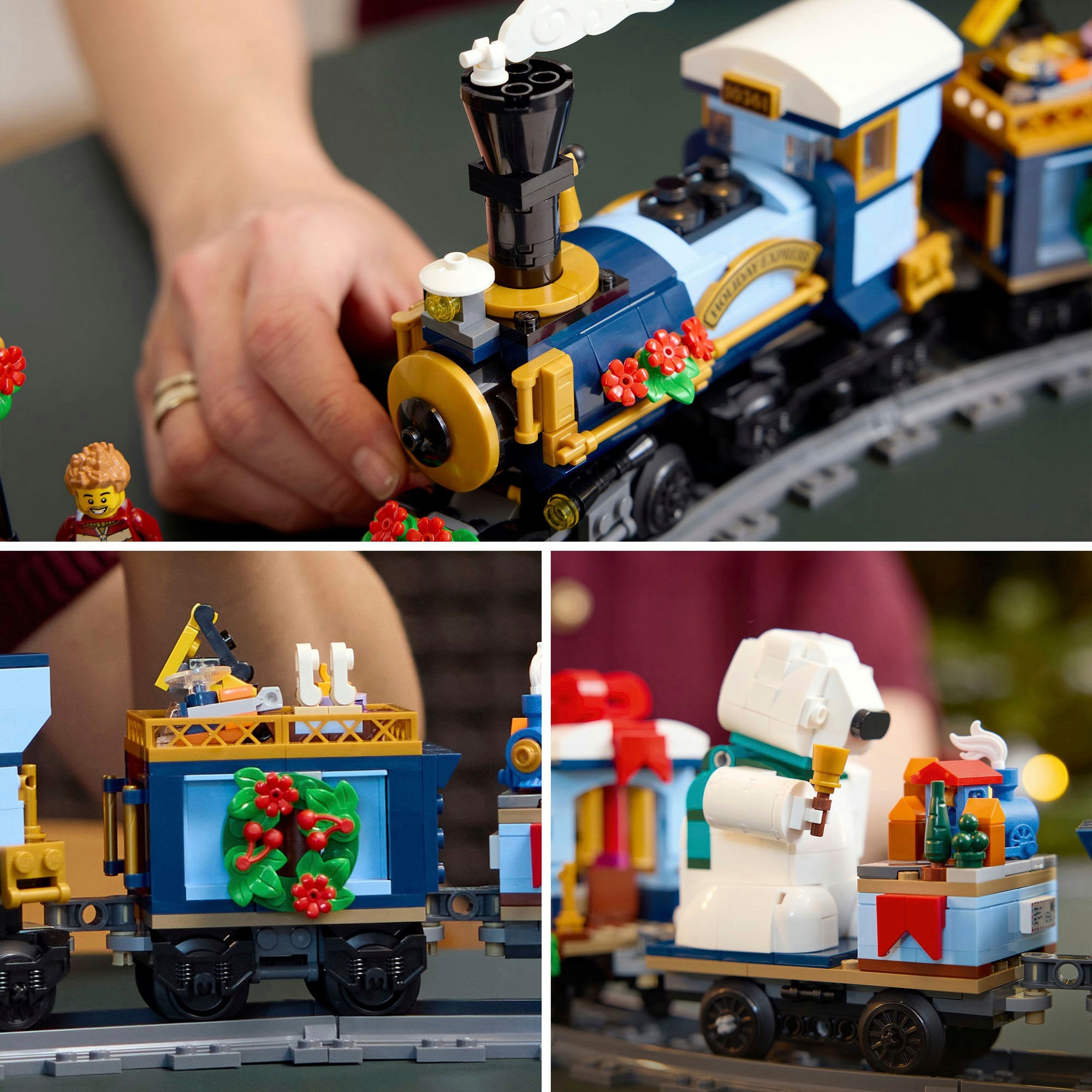 LEGO® Pions de construction »Weihnachtsexpress (10361), LEGO Icons« Exklusives Set