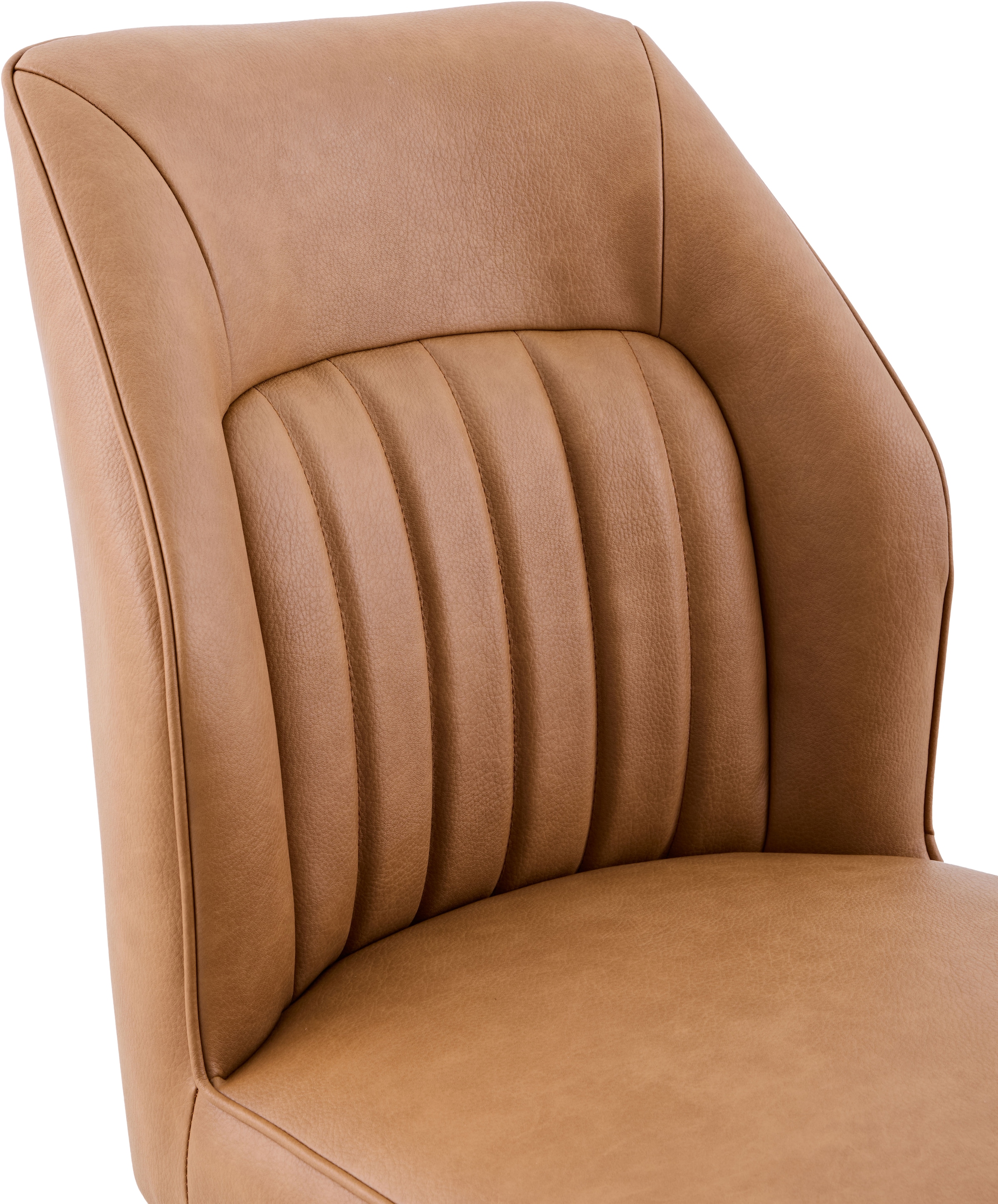 HELA Chaise à 4 pieds »PRIZZI« (Ensemble) 1 cuis4 pieds, pivotant à 360°, structure ovale, rembourré, aspect cuir
