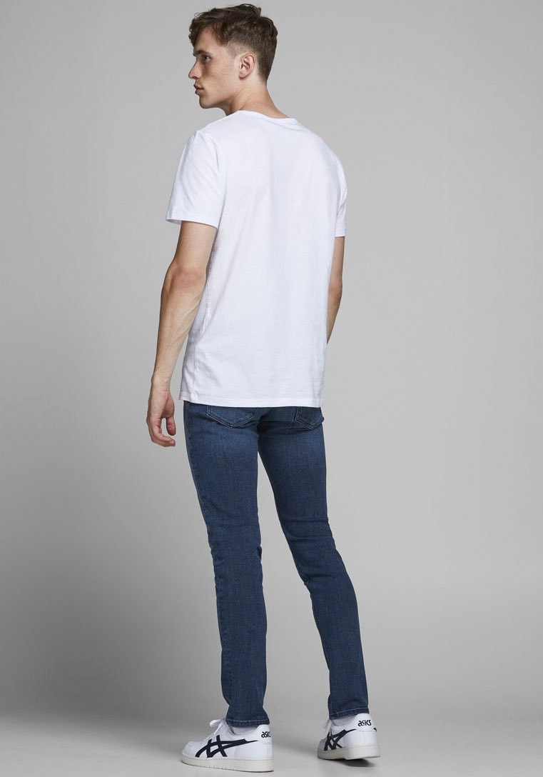 Jack & Jones Jeans slim »JJIGLENN  Slim-Fit mit Stretch und praktischer 5-Pocket-Form« Mélange de coton, coupe slim
