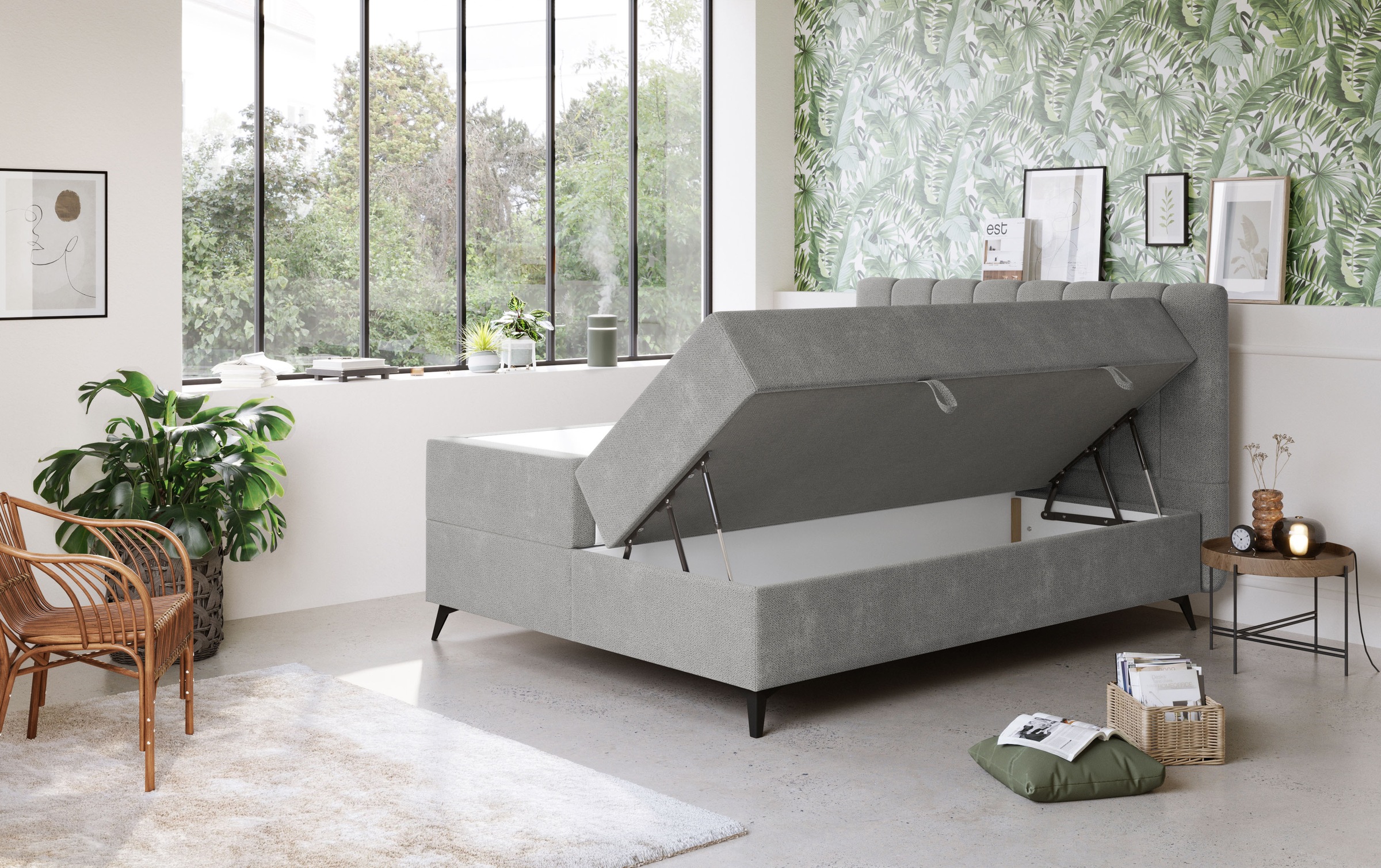 COTTA Lit de boxe »Vicky inkl. Bettkasten« erhältlich in den Breiten 160x200cm & 180x200cm