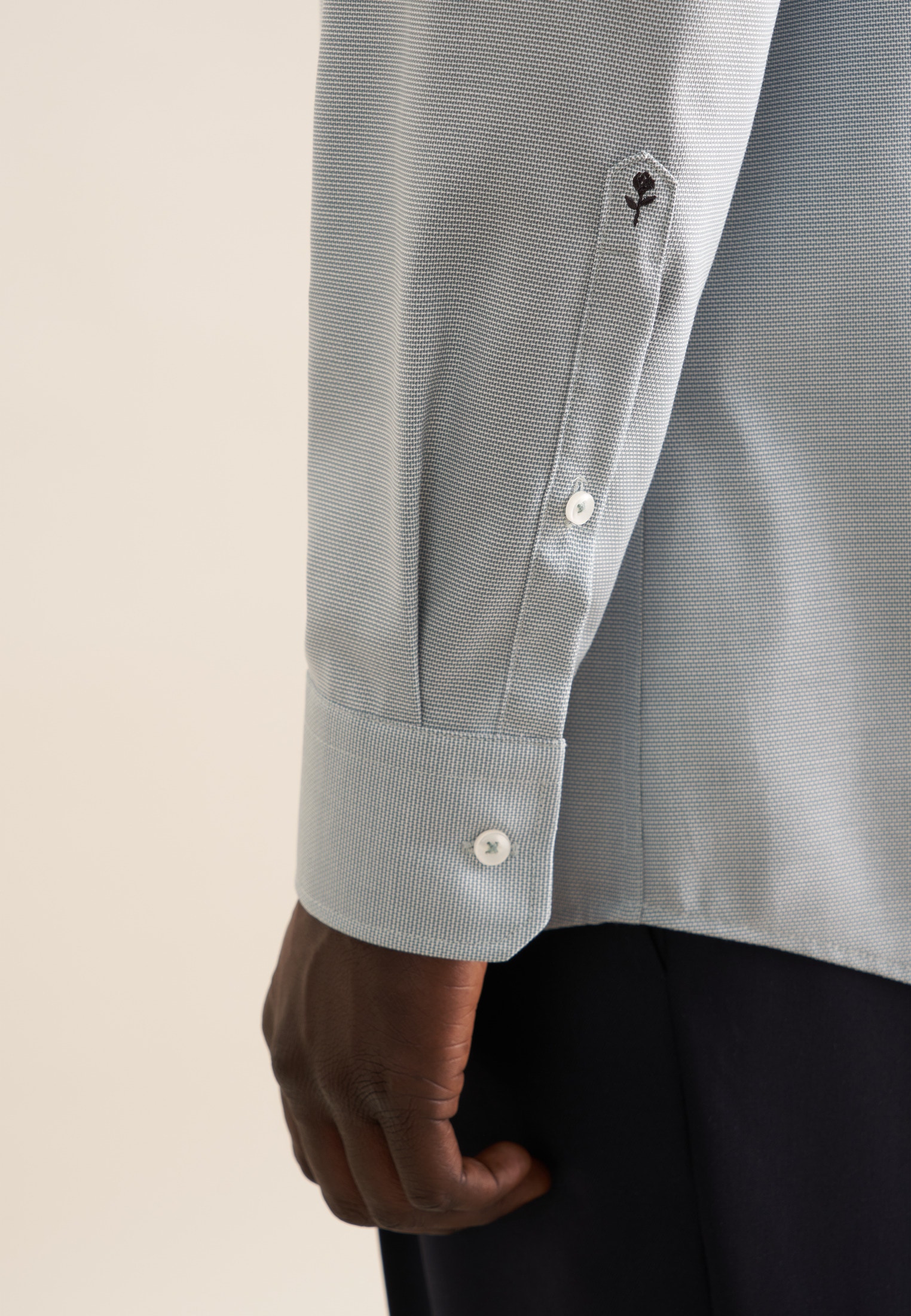 seidensticker Businesshemd »Regular«, Regular 1/1 Kentkragen Struktur
