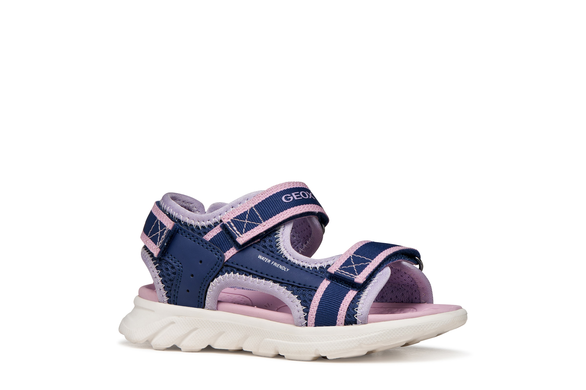 Geox Sandale »J SANDAL AIRADYUM GI«  Klettschuh mit Logo, Grössenschablone zum Download