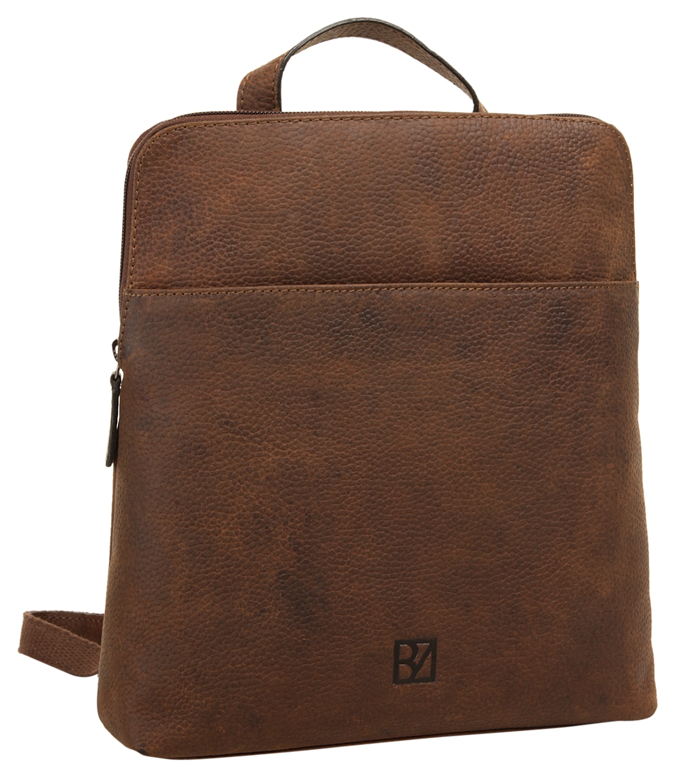 BODENSCHATZ Cityrucksack echt Leder