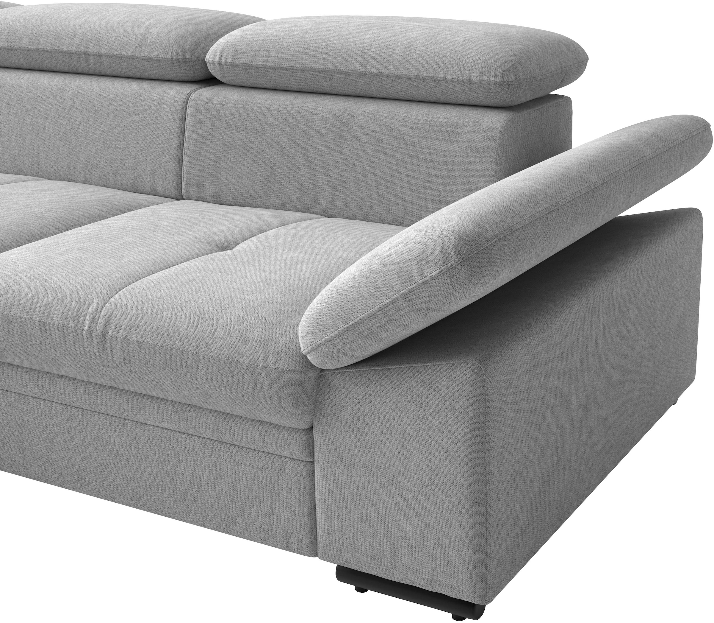 sit&more Ecksofa »Viola« optional Bettfunktion