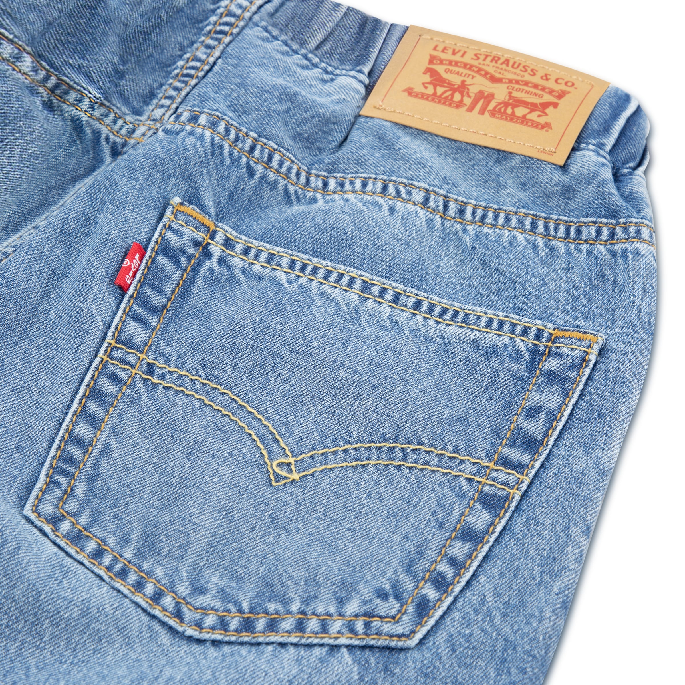 Levi's® Kids Jeans loose fit »LVB PULL ON STAY LOOSE TAPER J« im Five-Pocket Style