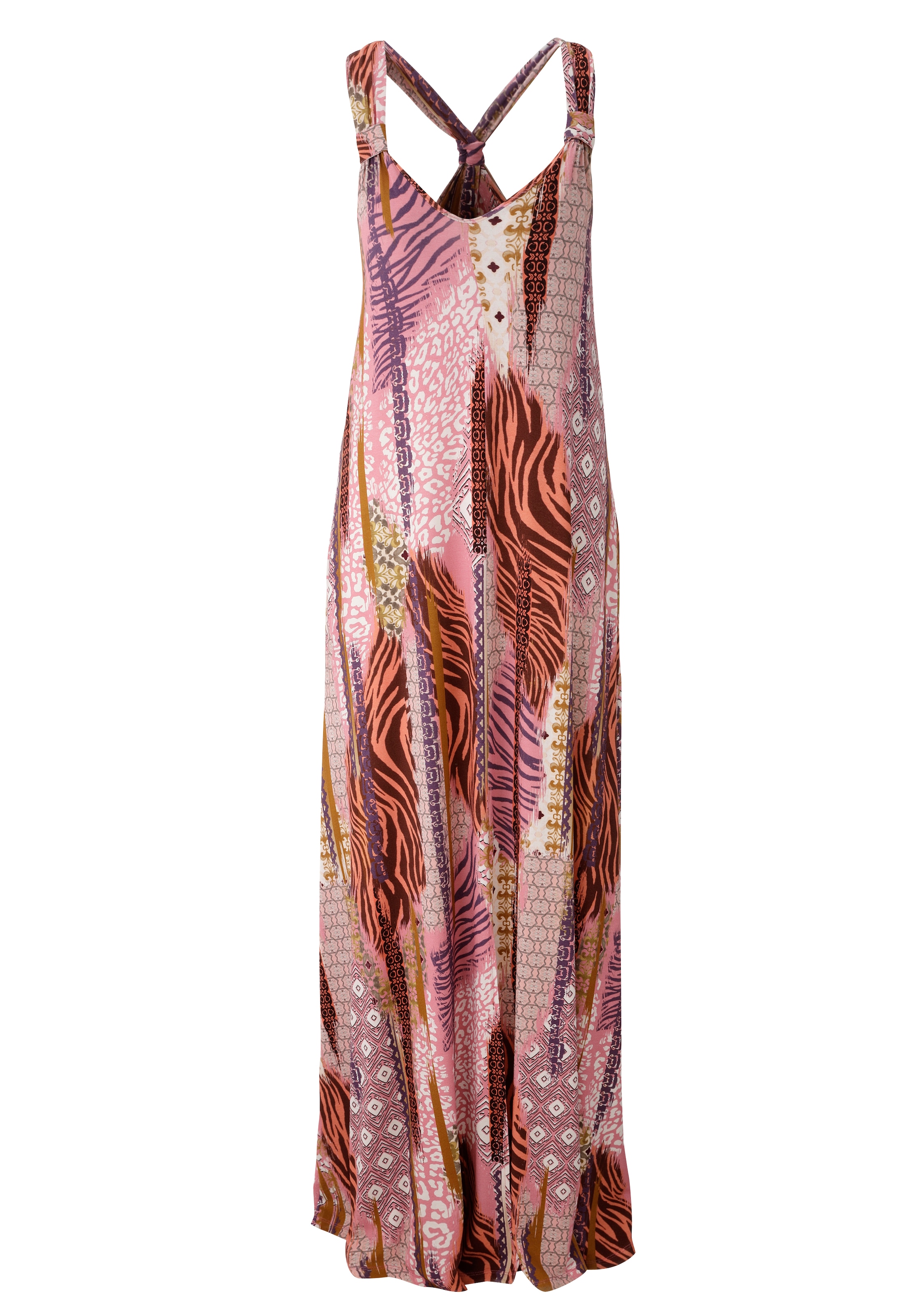 Aniston CASUAL Robe d'été mit fantasievollen Patch-Drucken - NEUE KOLLEKTION