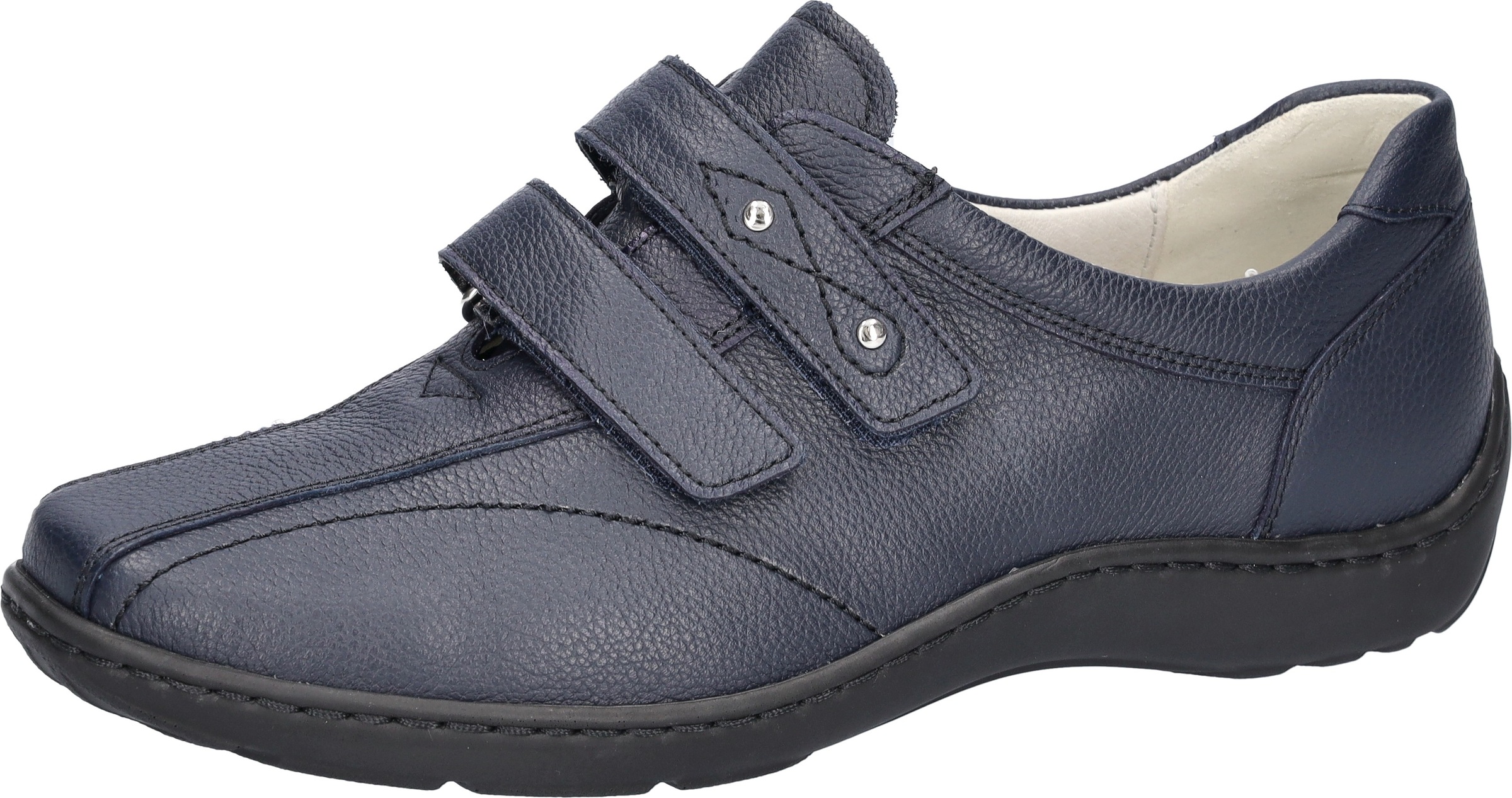 Waldläufer Klettschuh »Henni«  Bequemschuh, Slipper mit abgepolstertem Schaftrand und Komfortweite H