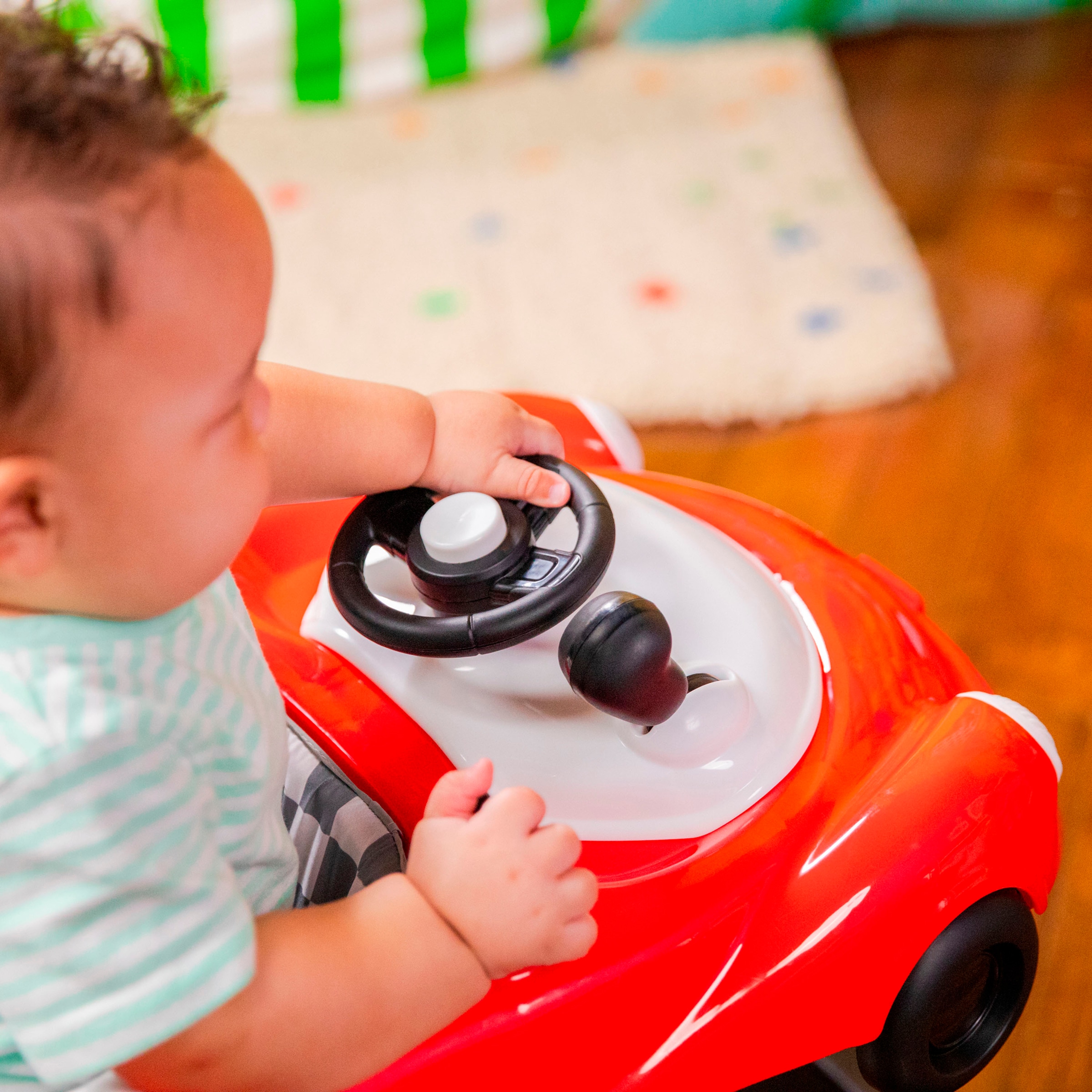 Bright Starts Lauflernhilfe »Little Speedster™ 3-in-1 Car Walker – Rot Racer«