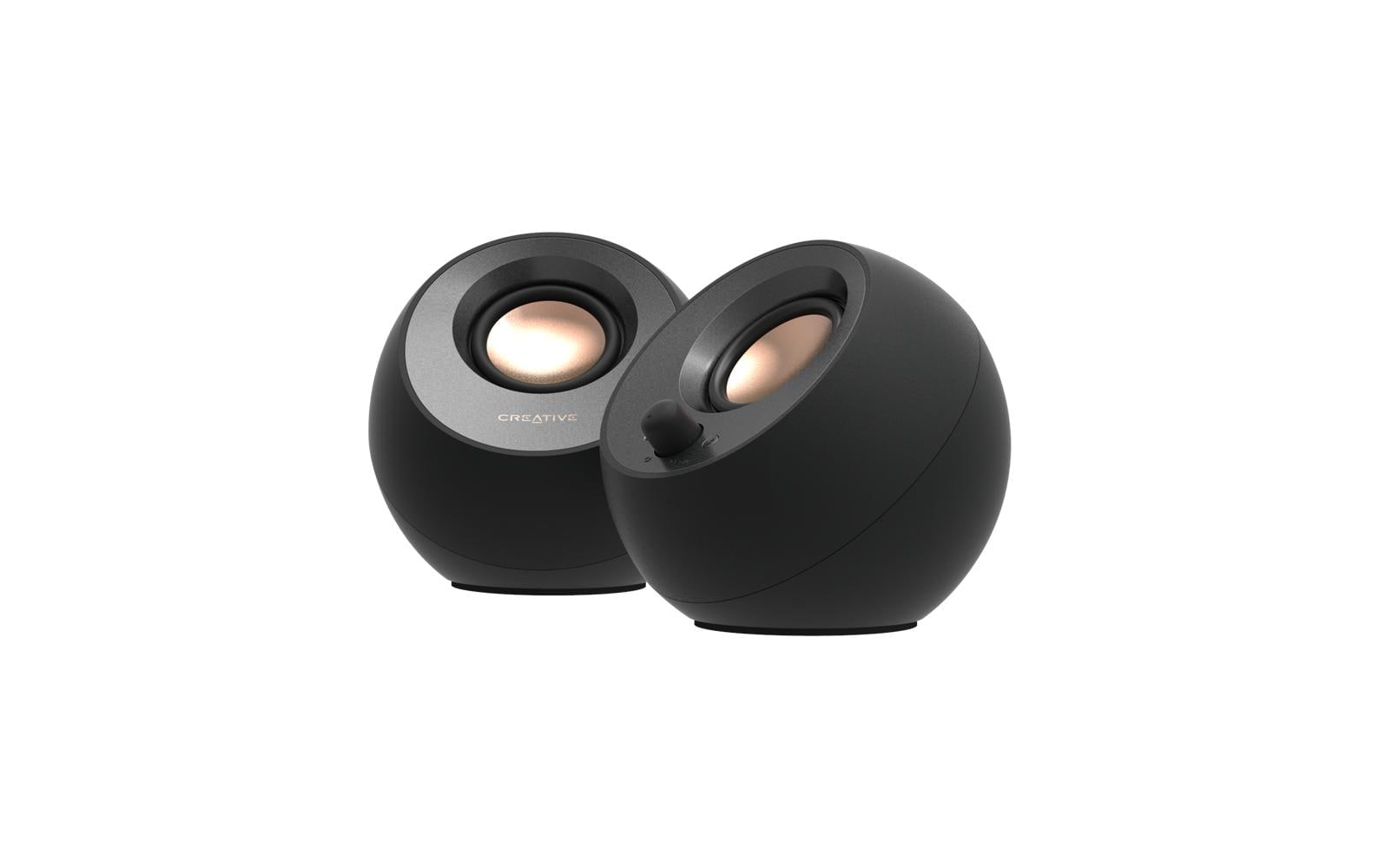 Creative PC-Lautsprecher »Pebble V3« 2.0 (Bluetooth Lautstärkeanpassung 8 W) Bluetooth 5.0