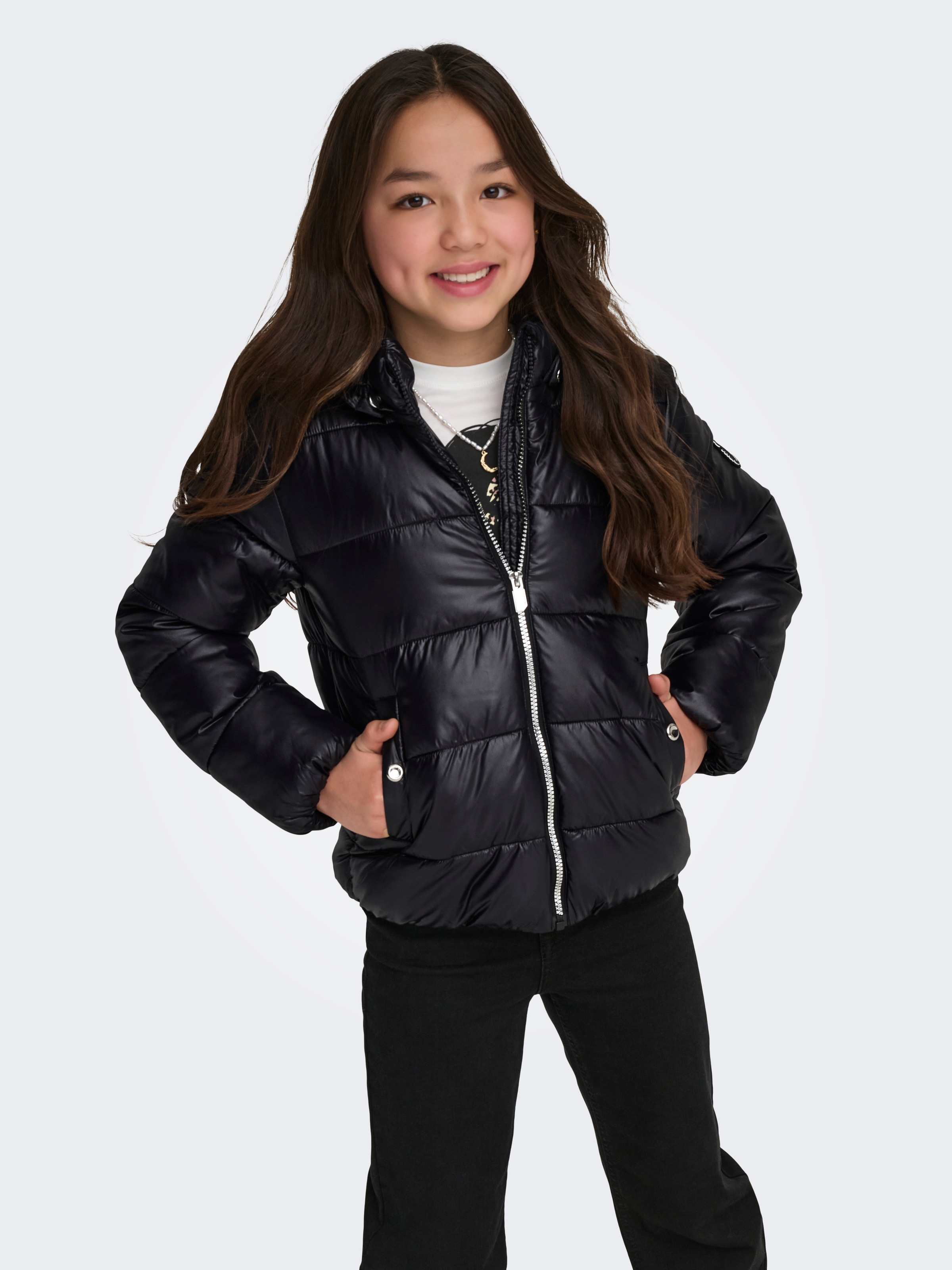KIDS ONLY Veste matelassée »KOGNEWEMMY SAVANNAH JACKET OTW NOOS« mit Kapuze