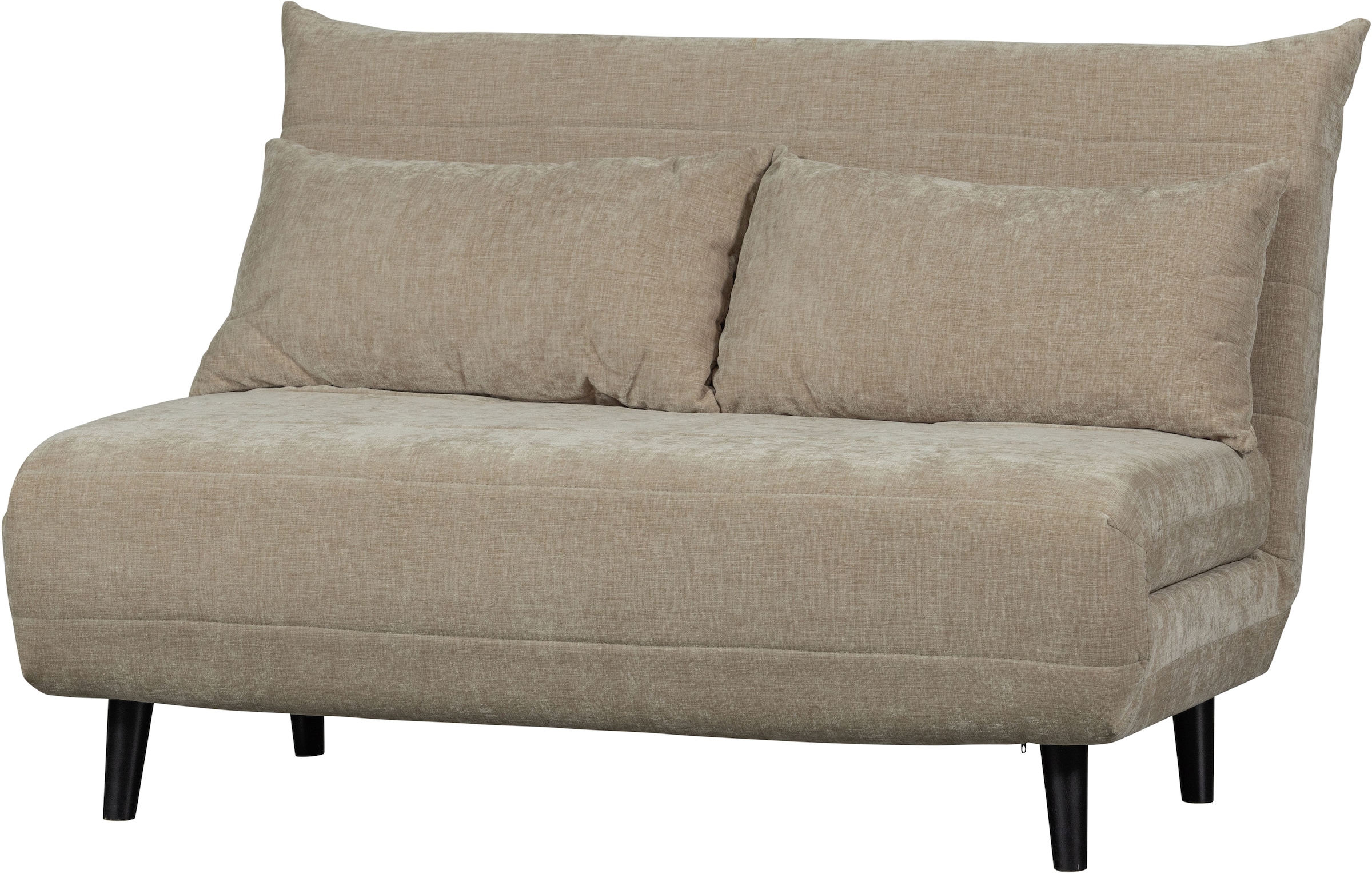WOOOD Schlafsofa »Xem Chenille-Bezug gewebt mit Schlaffunktion, H 80 x B 122 x D 92 cm« Liegefläche 188 cm, Tragkraft 140 kg, Maximale Verschleissfestigkeit