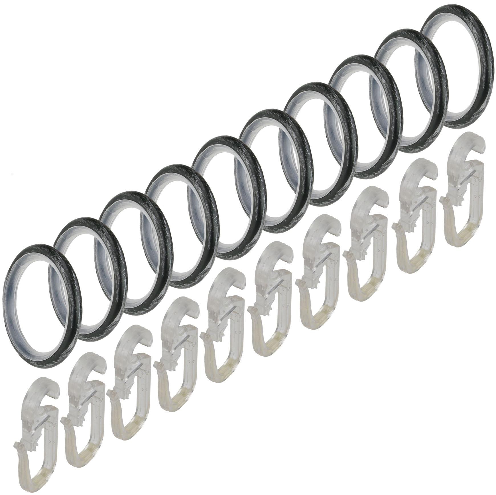 Liedeco Gardinenstange »Esp Spitze« Ø 16 mm 2 läufig-läufig Fixmass 2-läufig im Fixmass Ø 16 mm