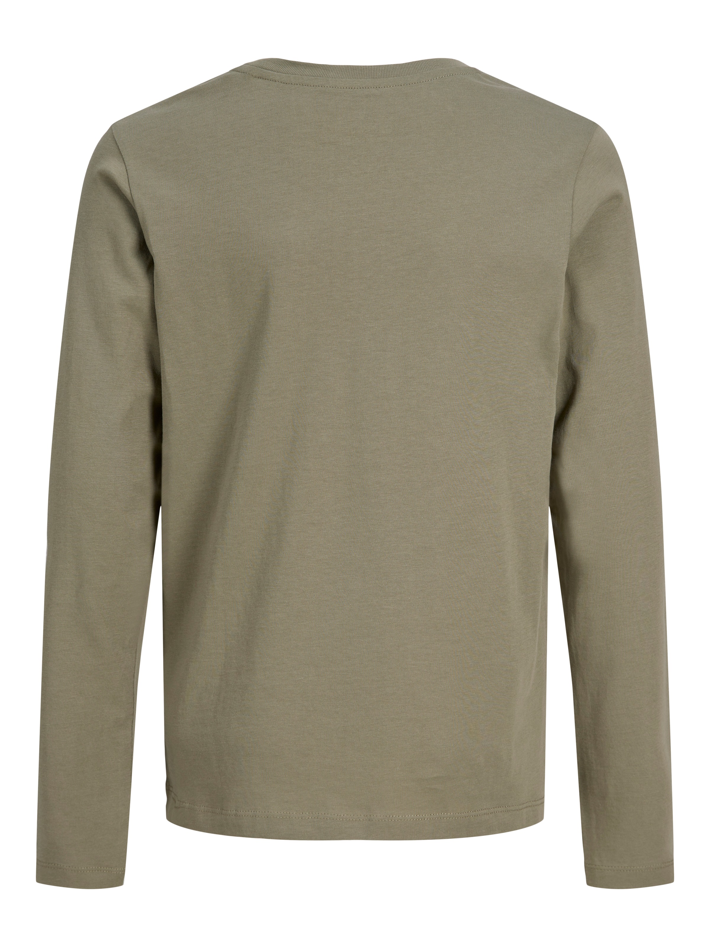 Jack & Jones Junior Langarmshirt »JJELOGO TEE LS O-NECK 2 COL AW26 SN JNR« Baumwolle, regular fit