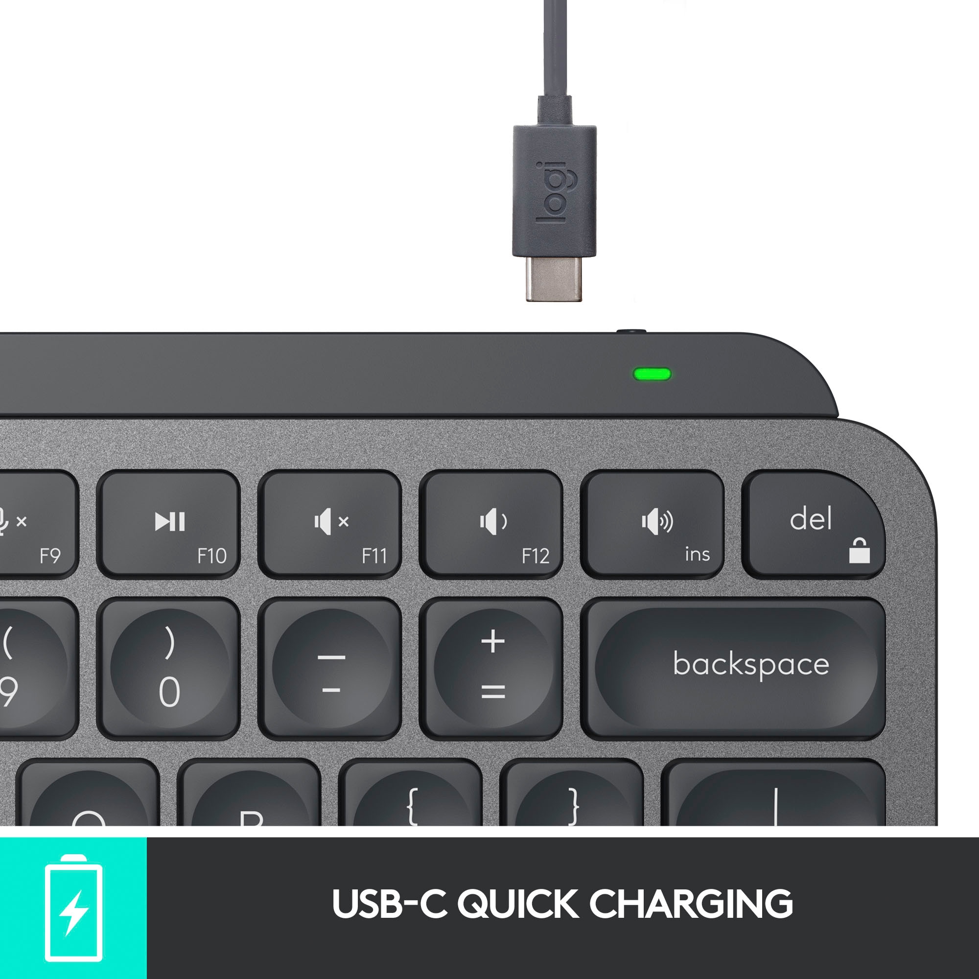Logitech Clavier sans fil »MX Keys Mini Kabellose Tastatur« ()