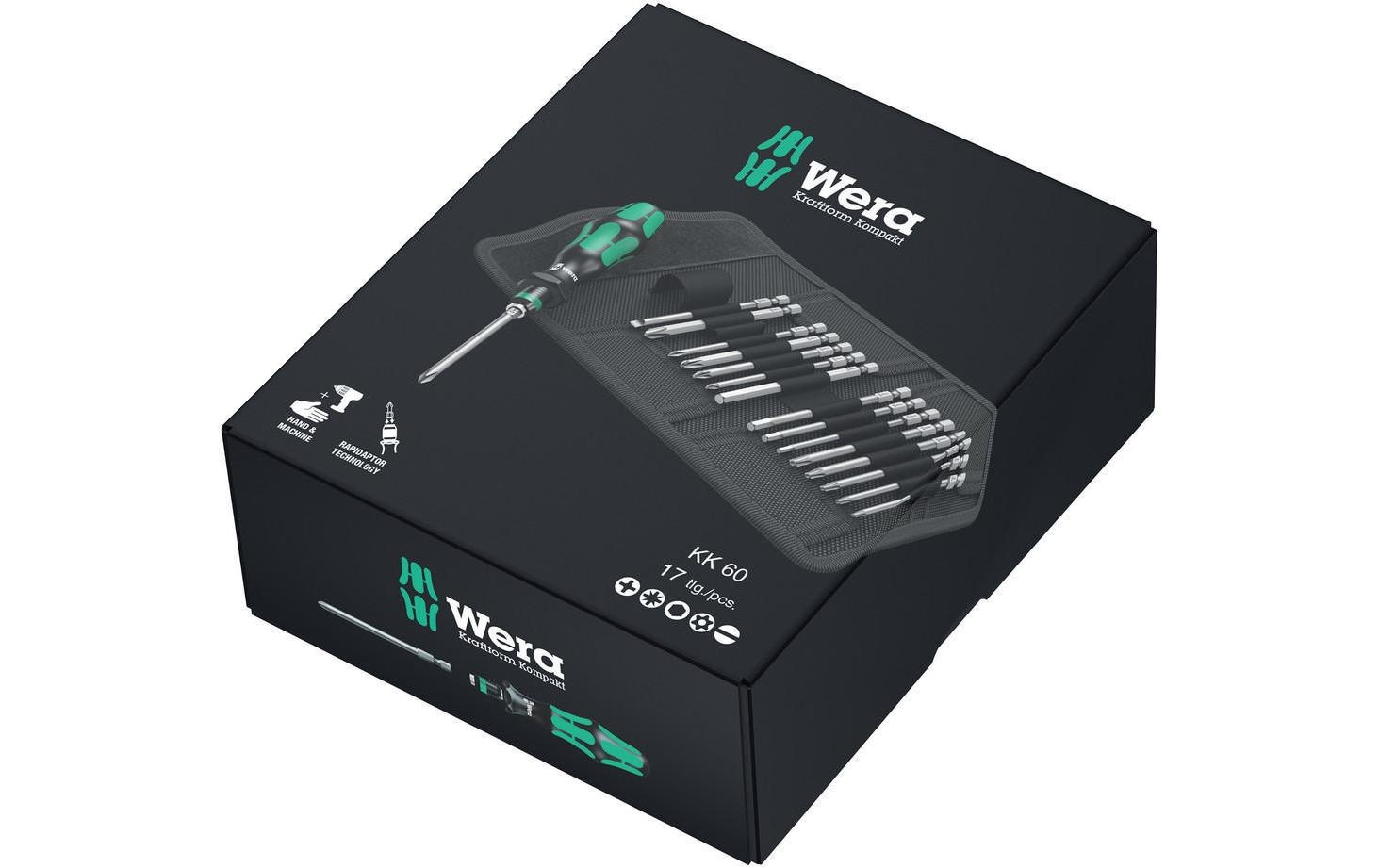 Wera Werkzeugset »Kompakt 60 17-te«