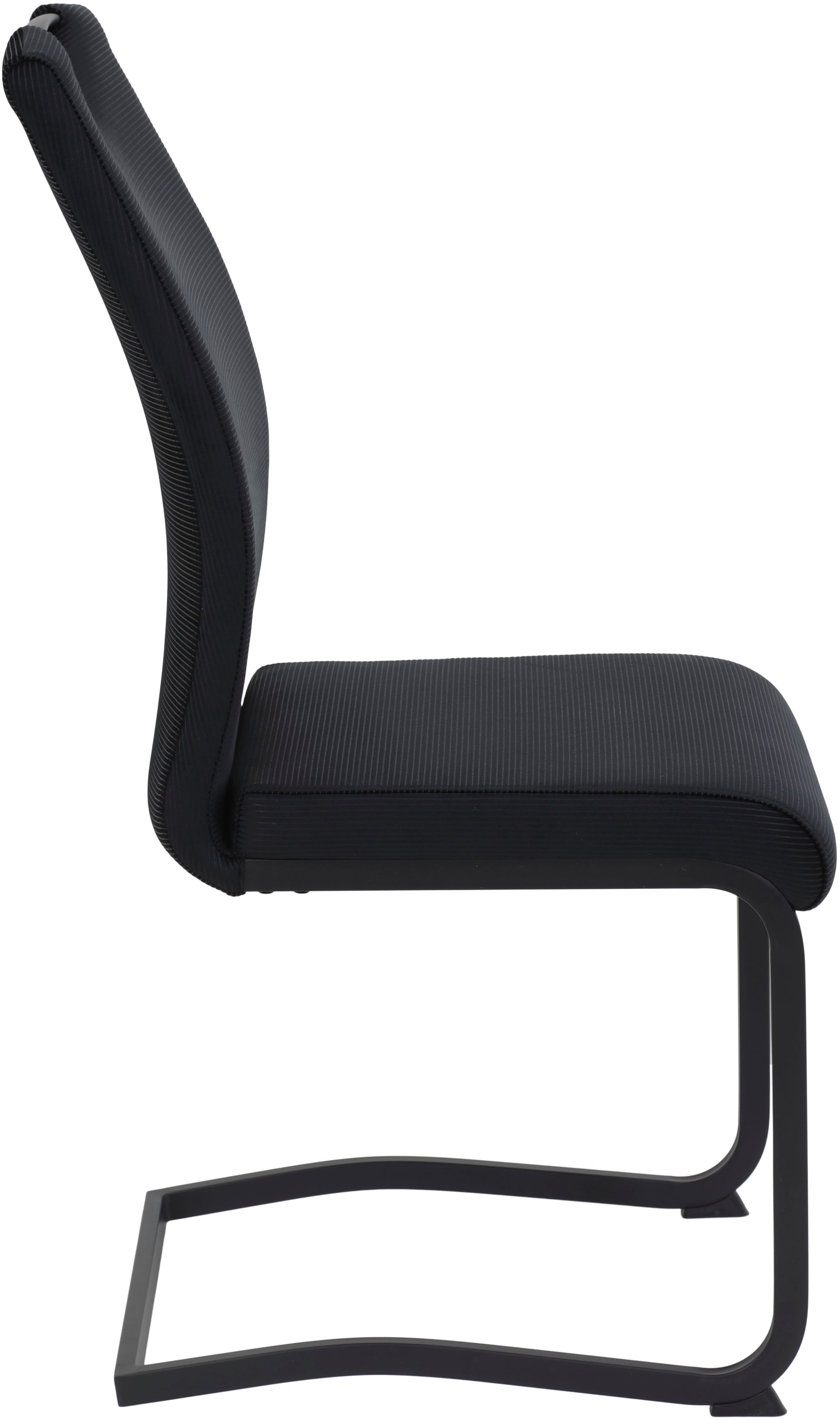 HELA Freischwinger »RIGA II« (Set) 2 Stk.Freischwinger,Vierkantrohrgestell,mit Griff,Samt Cordoptik