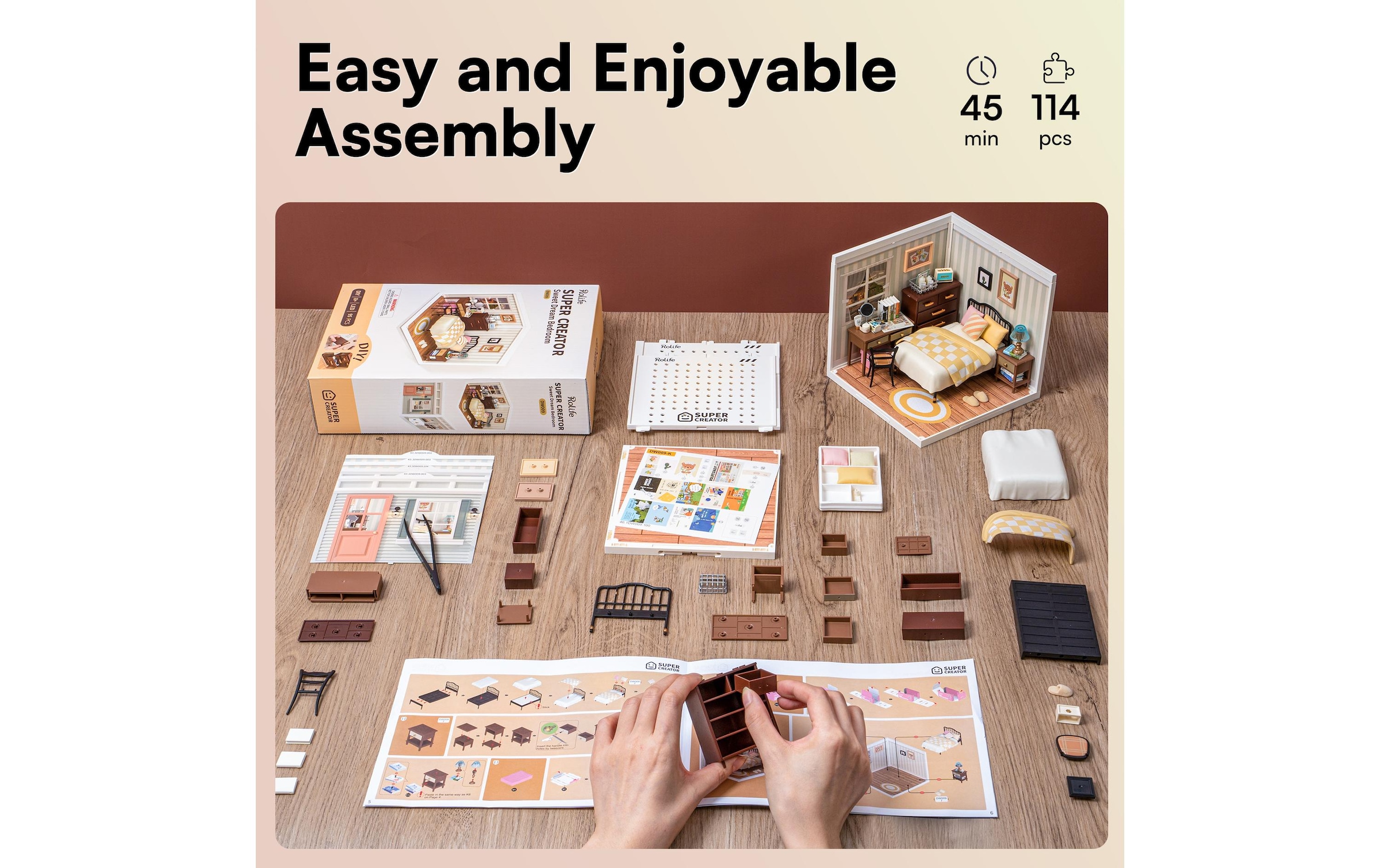   Modellbausatz »RoboTime Sweet Dream Bedroom«