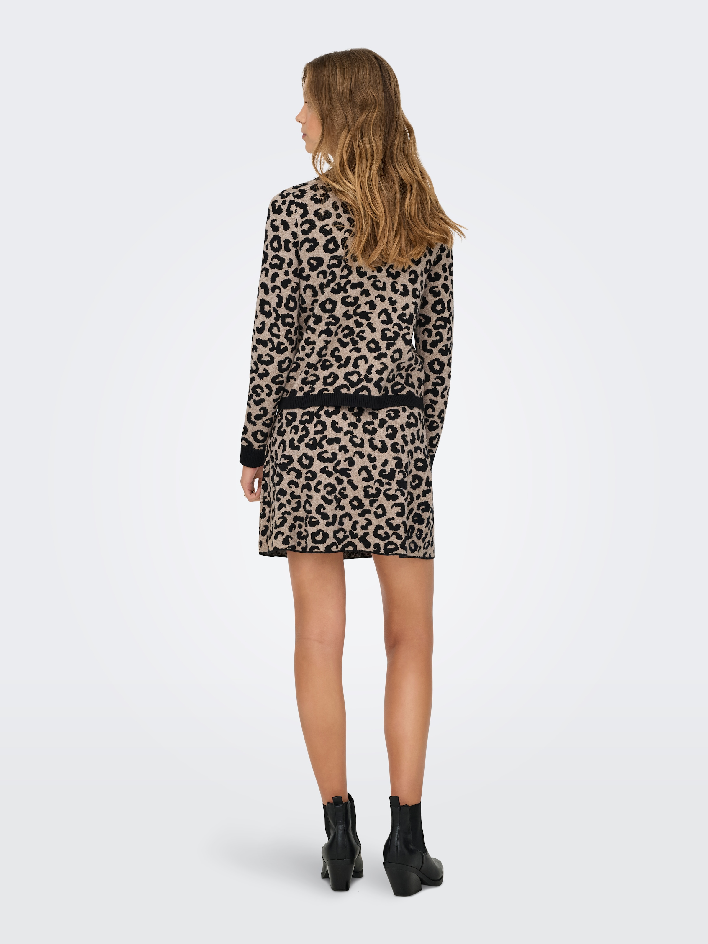 ONLY Strickrock »ONLANNY LEO SKIRT EX KNT«