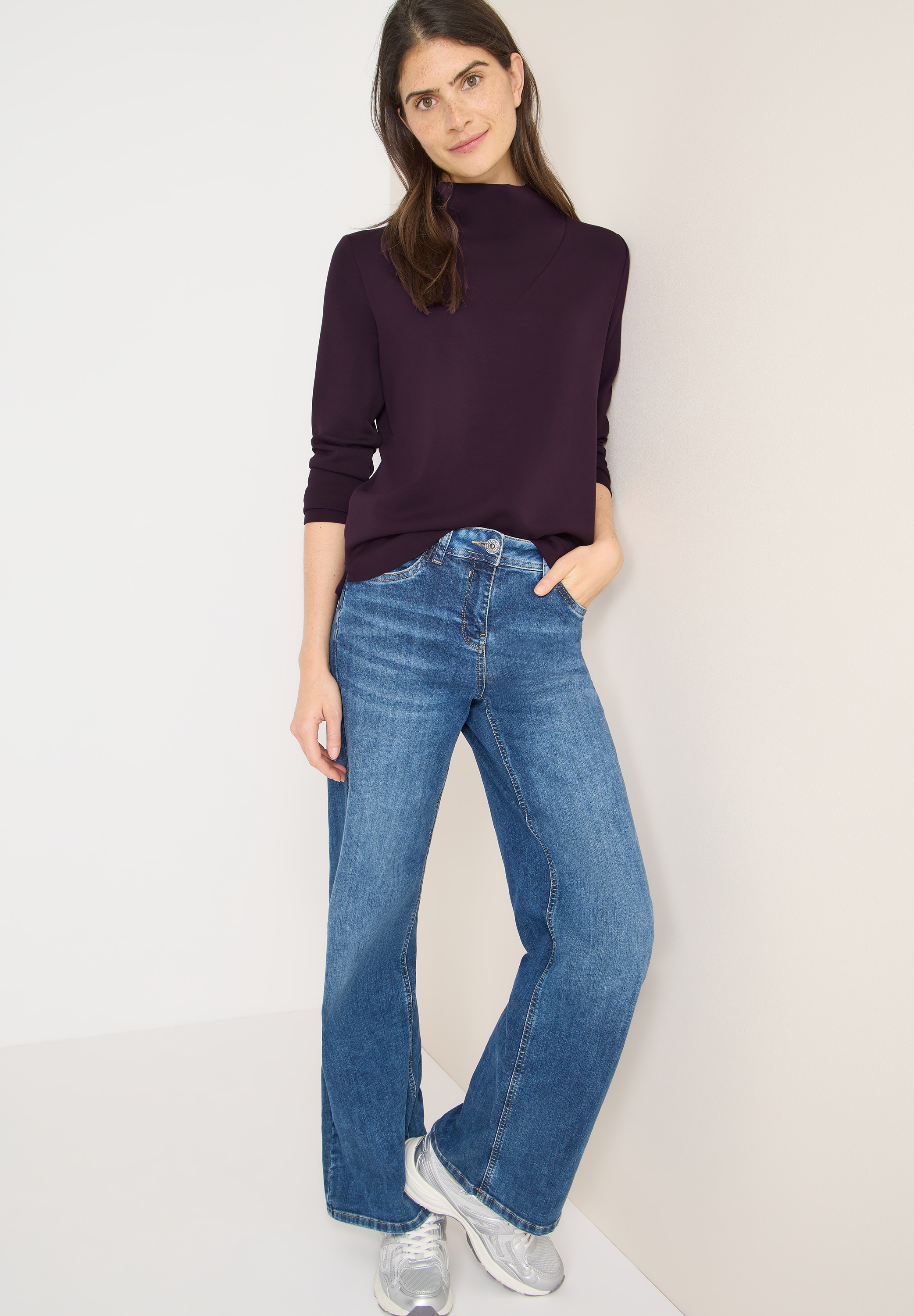 Cecil Pull à col montant