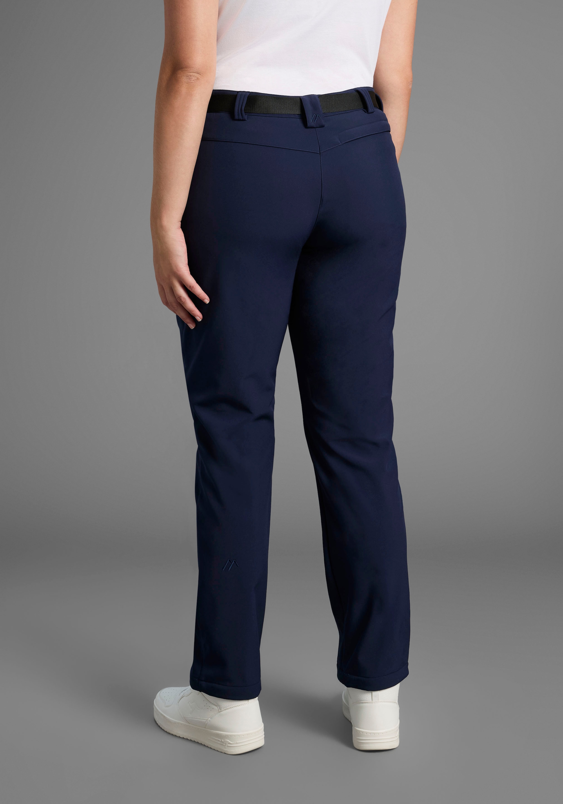 Maier Sports Pantalon softshell »DA-HOSE EL. SOFTSH. PERLIT W«  avec construction 3 couches coupe-vent, respirant, déperlant