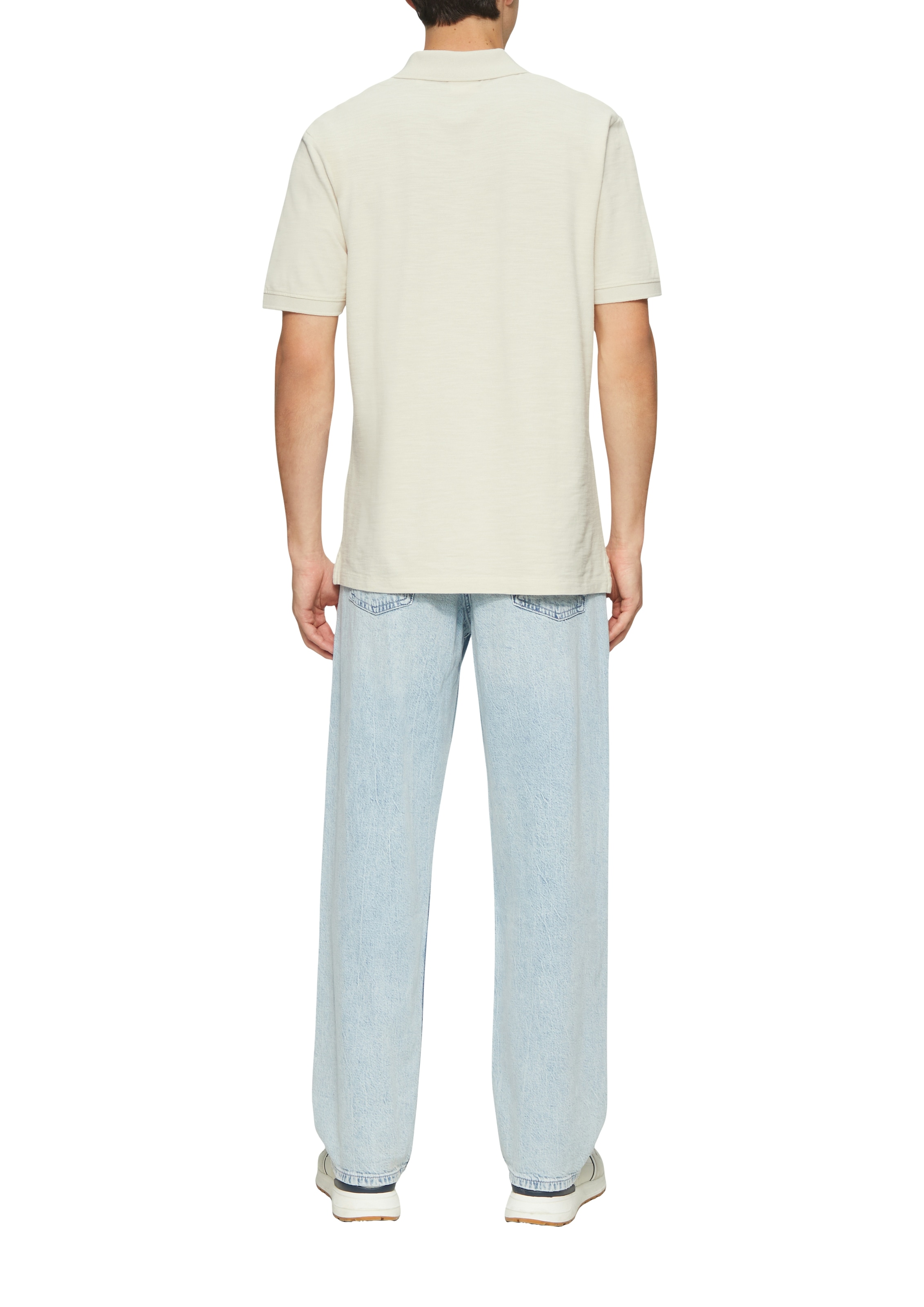 s.Oliver Poloshirt mit Logo Stickerei