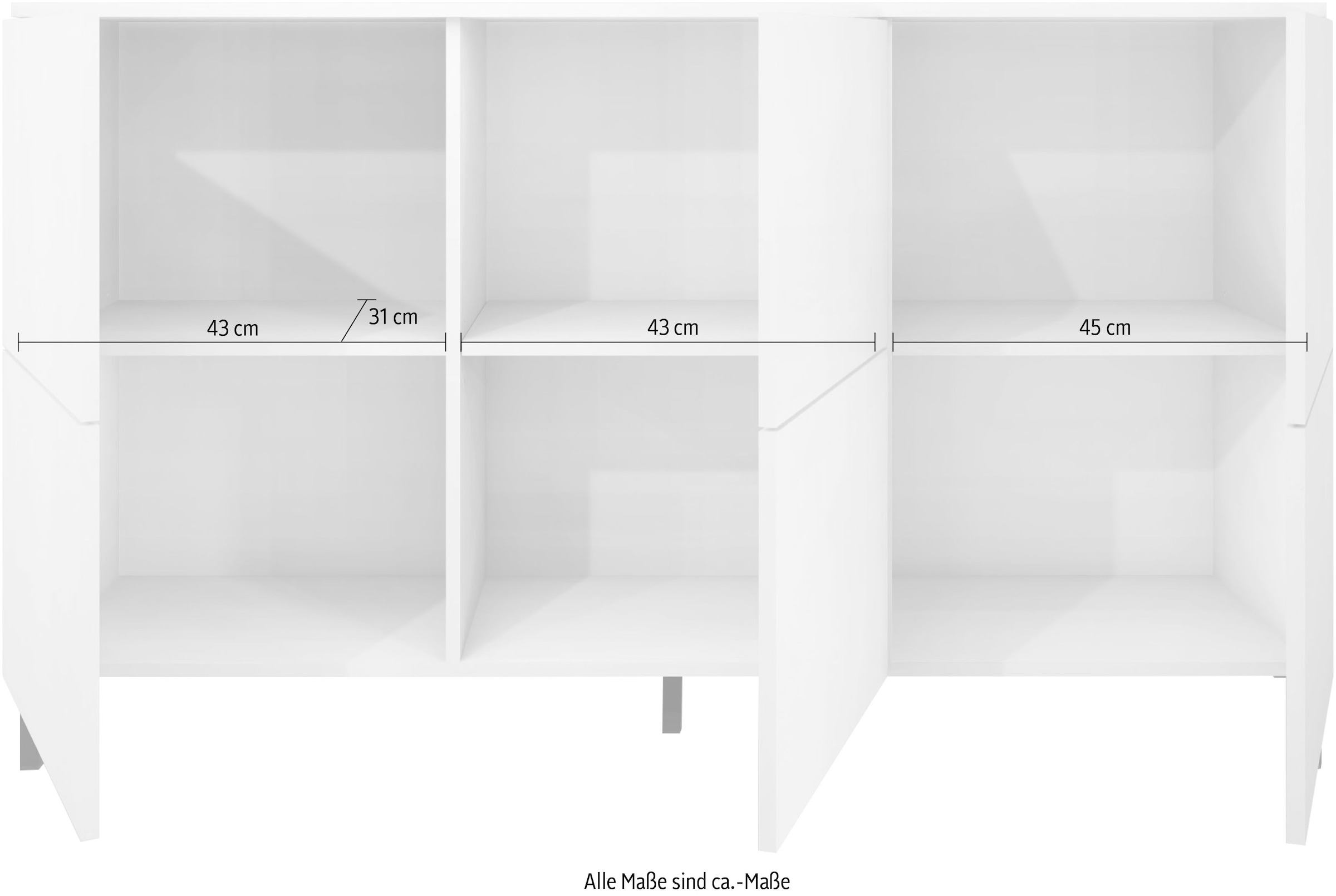 borchardt Möbel Kommode »Haama« Breite 139 cm