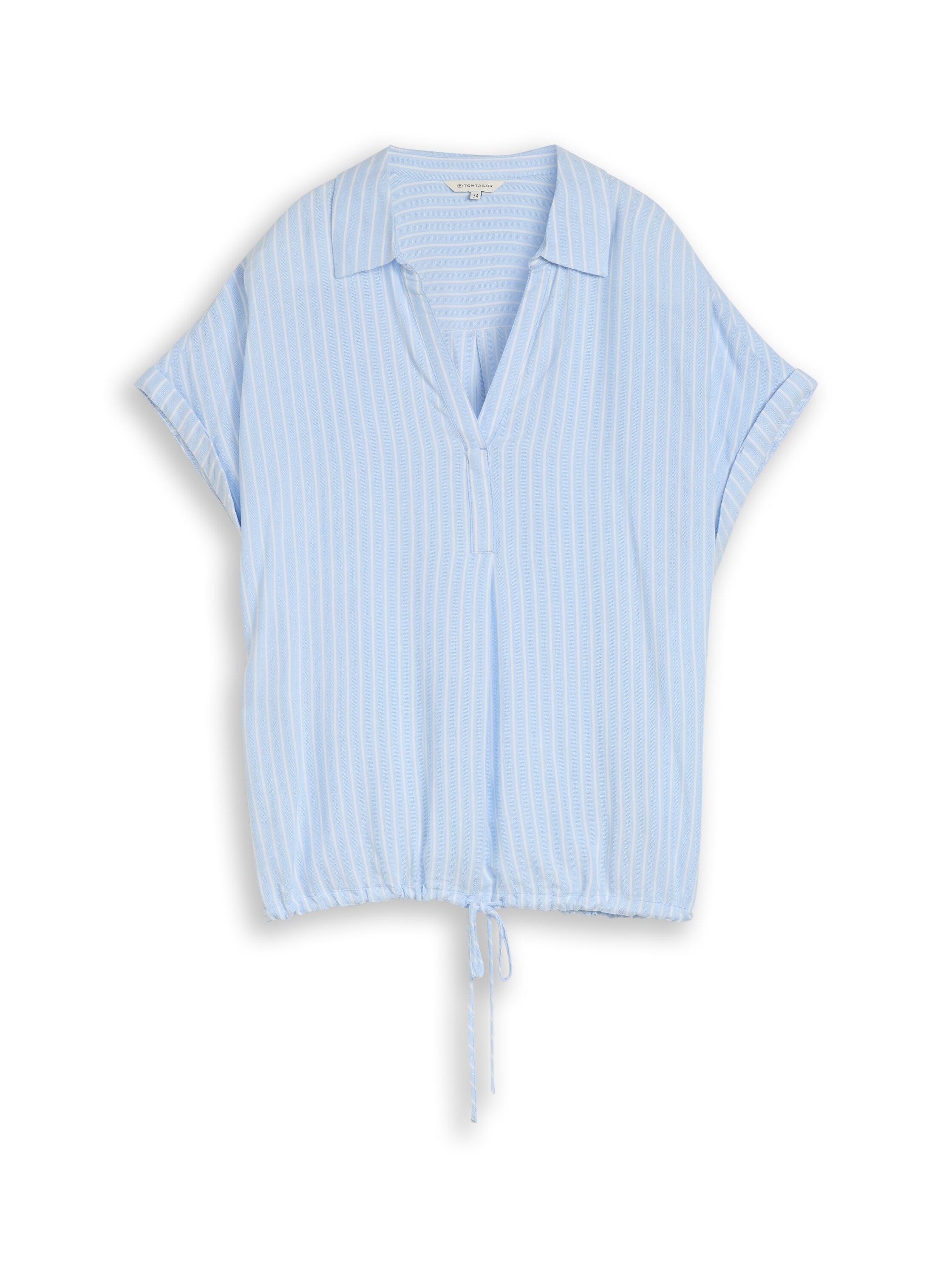TOM TAILOR Klassische Bluse »Loose« mit Streifen Muster