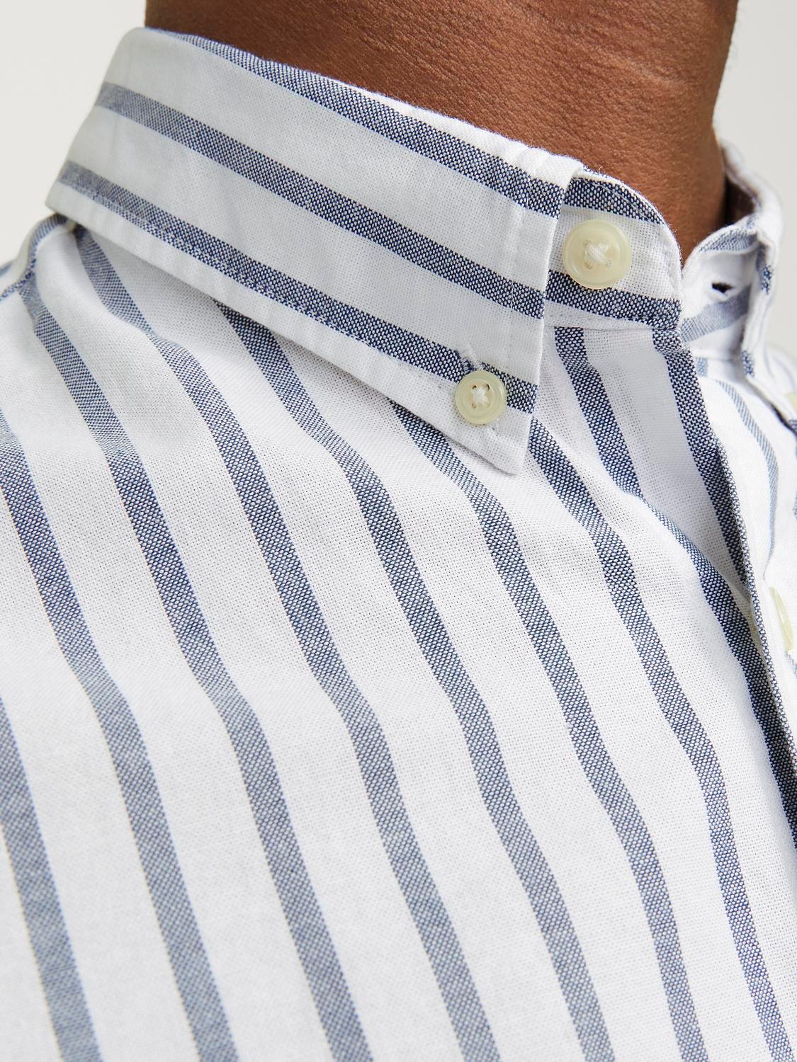 Jack & Jones PlusSize Chemise à manches longues »JJEOXFORD SHIRT L/S S21 NOOS PLS« mit Brusttasche