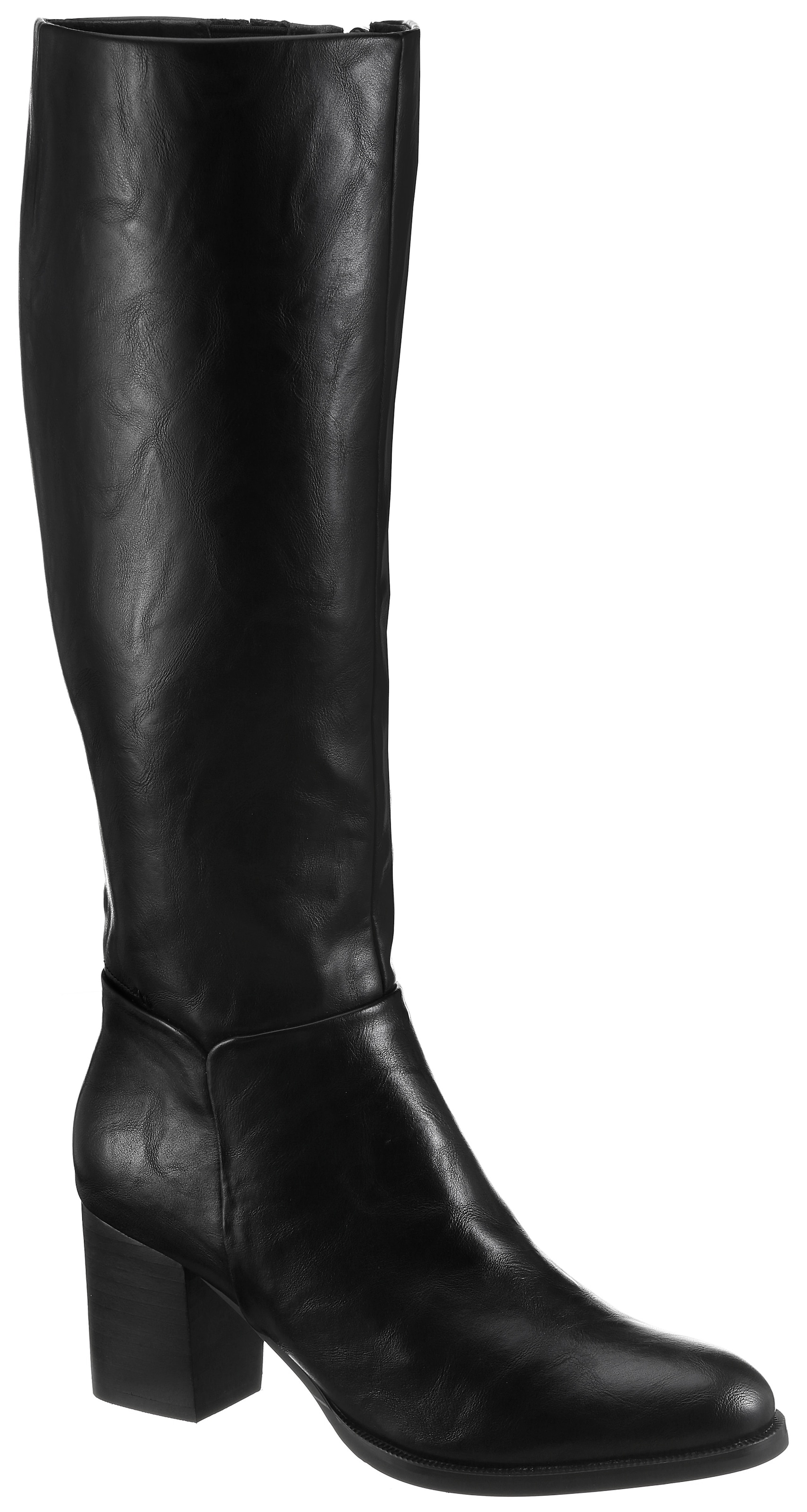Aniston SHOES Bottes  Bottes hautes à tige longue, talon bloc - NOUVELLE COLLECTION