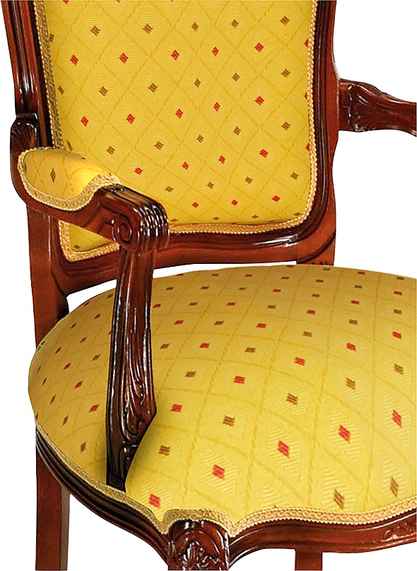 Home affaire Chaise avec accoudoirs »Stühle Federica« () 1 cuisBreite 60 cm